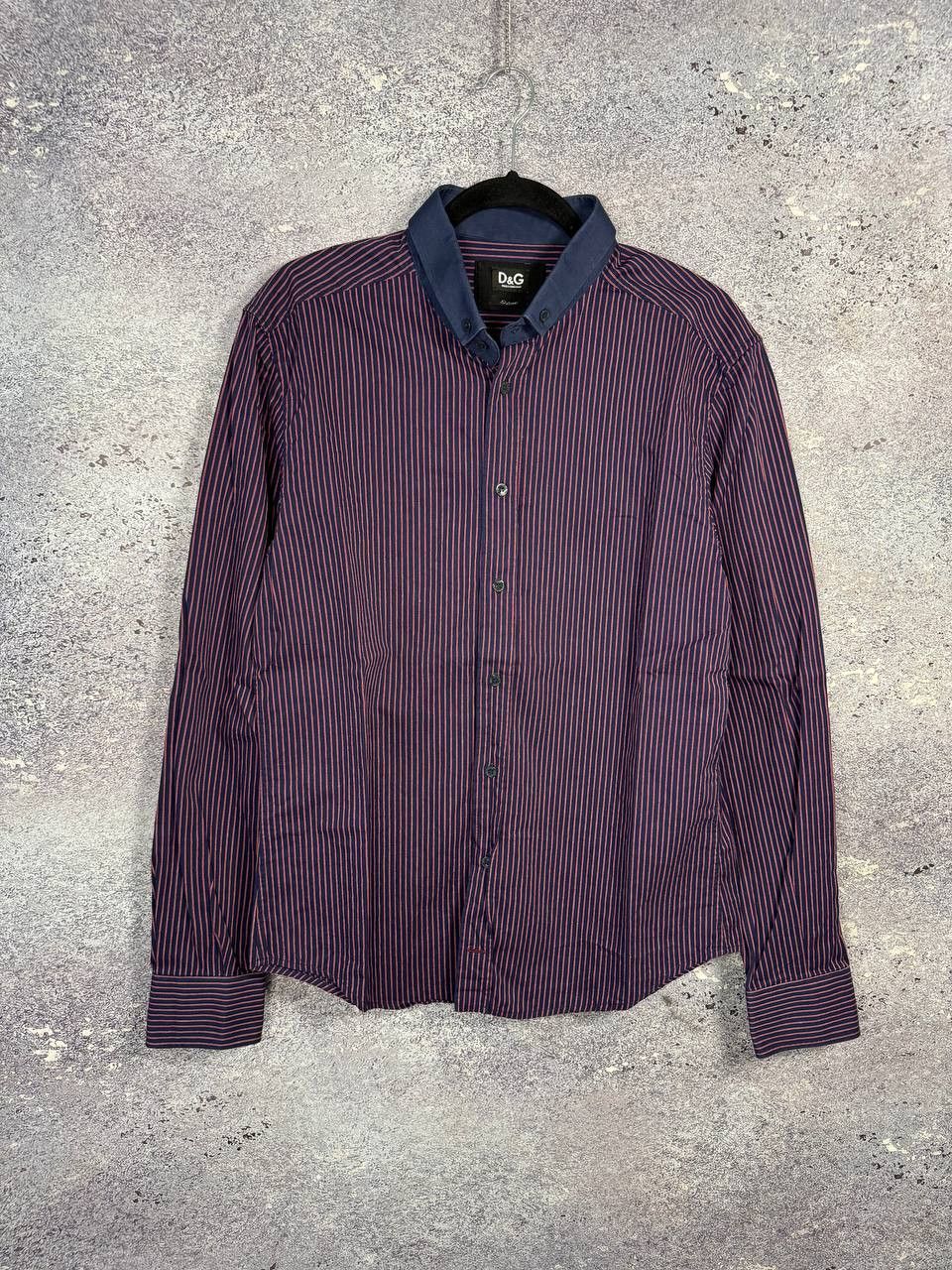 Designer × Dolce & Gabbana × Vintage Vintage Dolce Gabbana Stripped Shirt Button Up Oldmoney Size US L / EU 52-54 / 3 - 1 Thumbnail