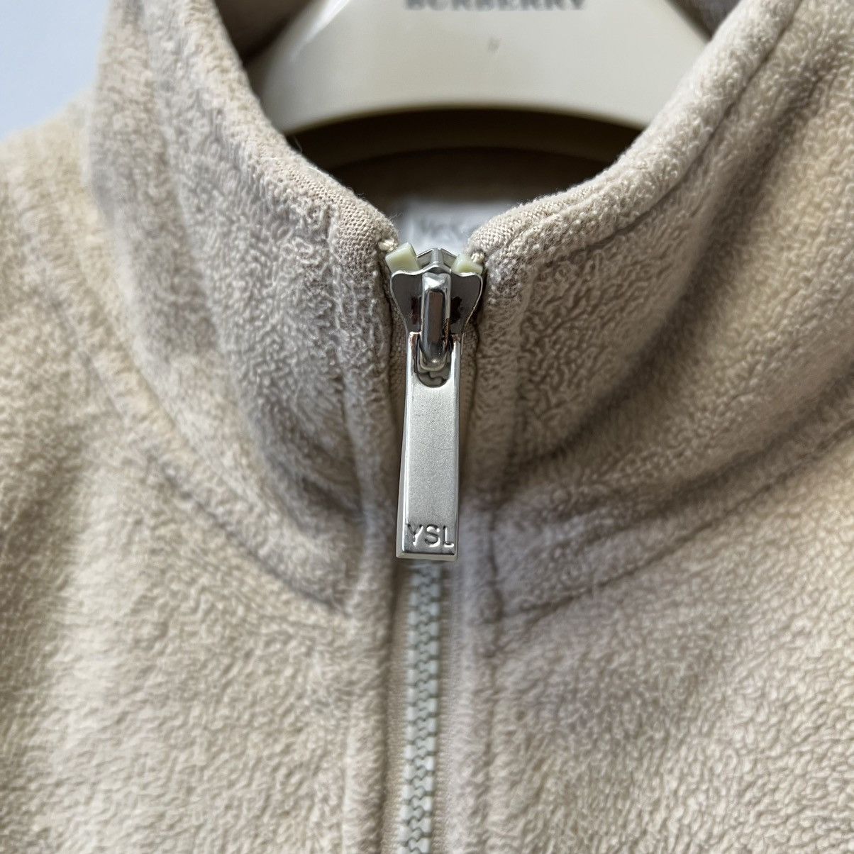 Yves Saint Laurent Yves Saint Laurent vintage 1/4 zip fleece Pullover Jacket Size US XL / EU 56 / 4 - 10 Thumbnail