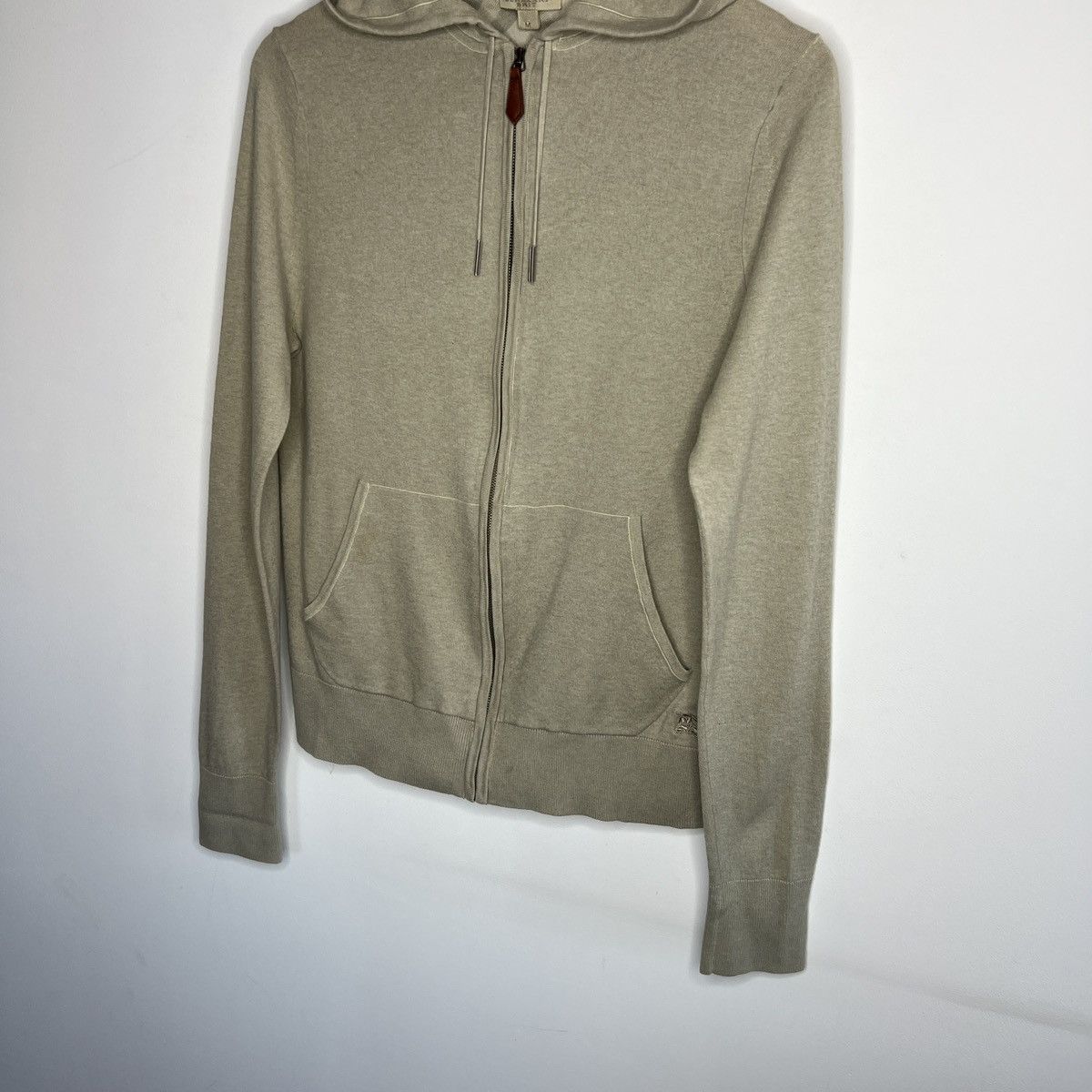 Burberry × Vintage Burberry Vintage Wool Zip Sweater Nova Check Size M / US 6-8 / IT 42-44 - 2 Thumbnail