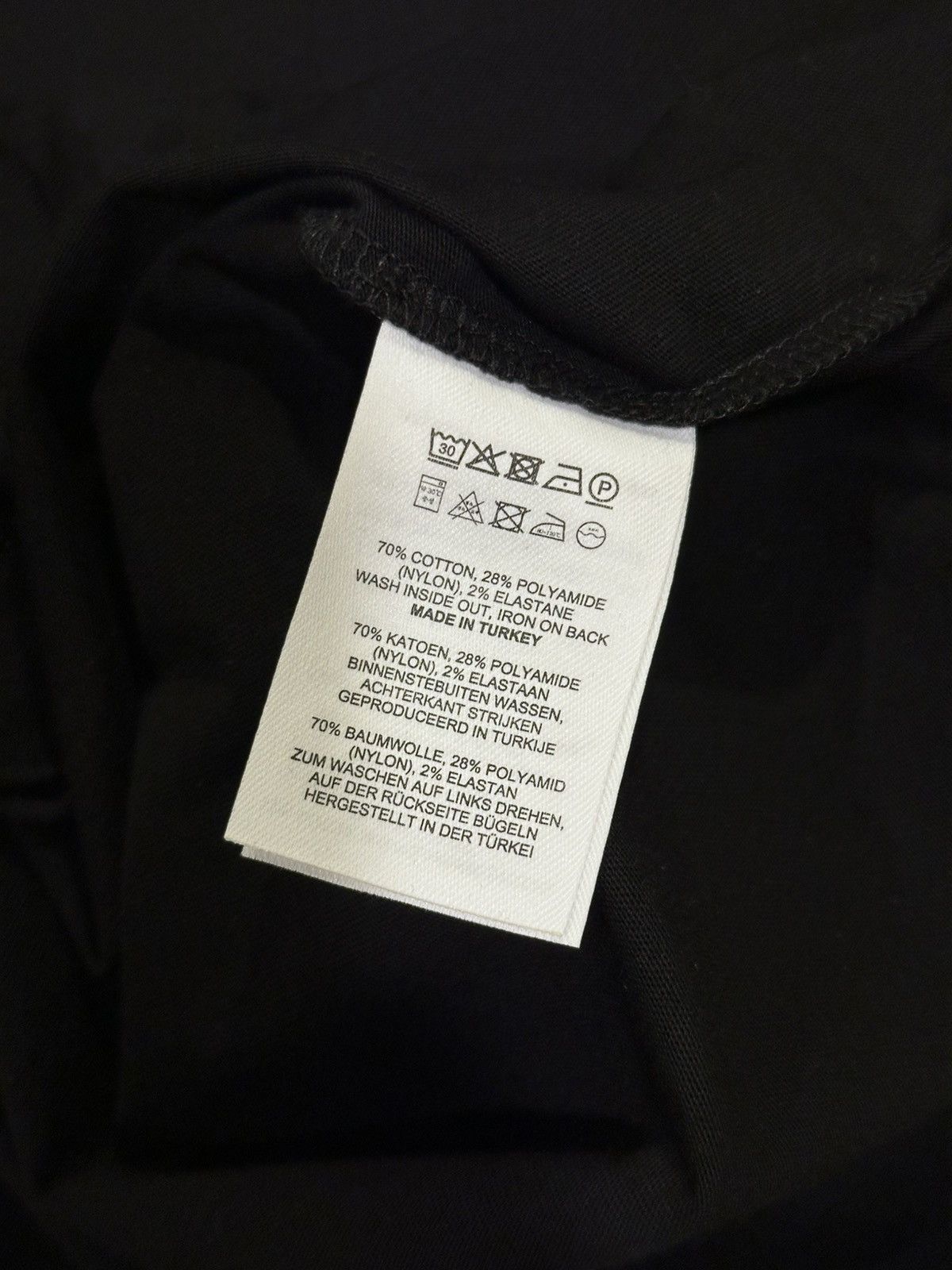Dries Van Noten Dries Van Noten SS24 Hemal Black Layered Long Sleeve T-Shirt Size US XL / EU 56 / 4 - 10 Thumbnail