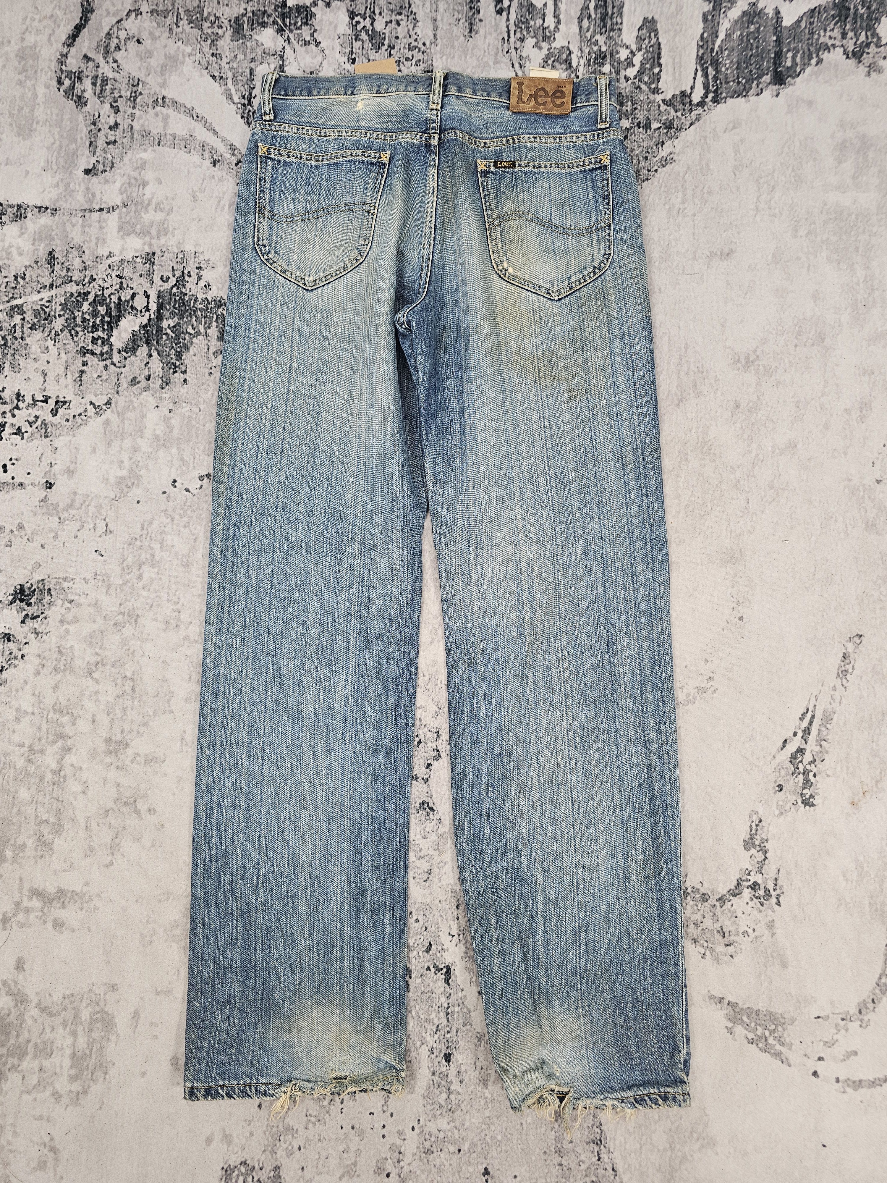 Lee Vintage LEE RIDERS Ripped Workwear Jeans JB0244 Size 33x32.5 Size US 33 - 2 Thumbnail