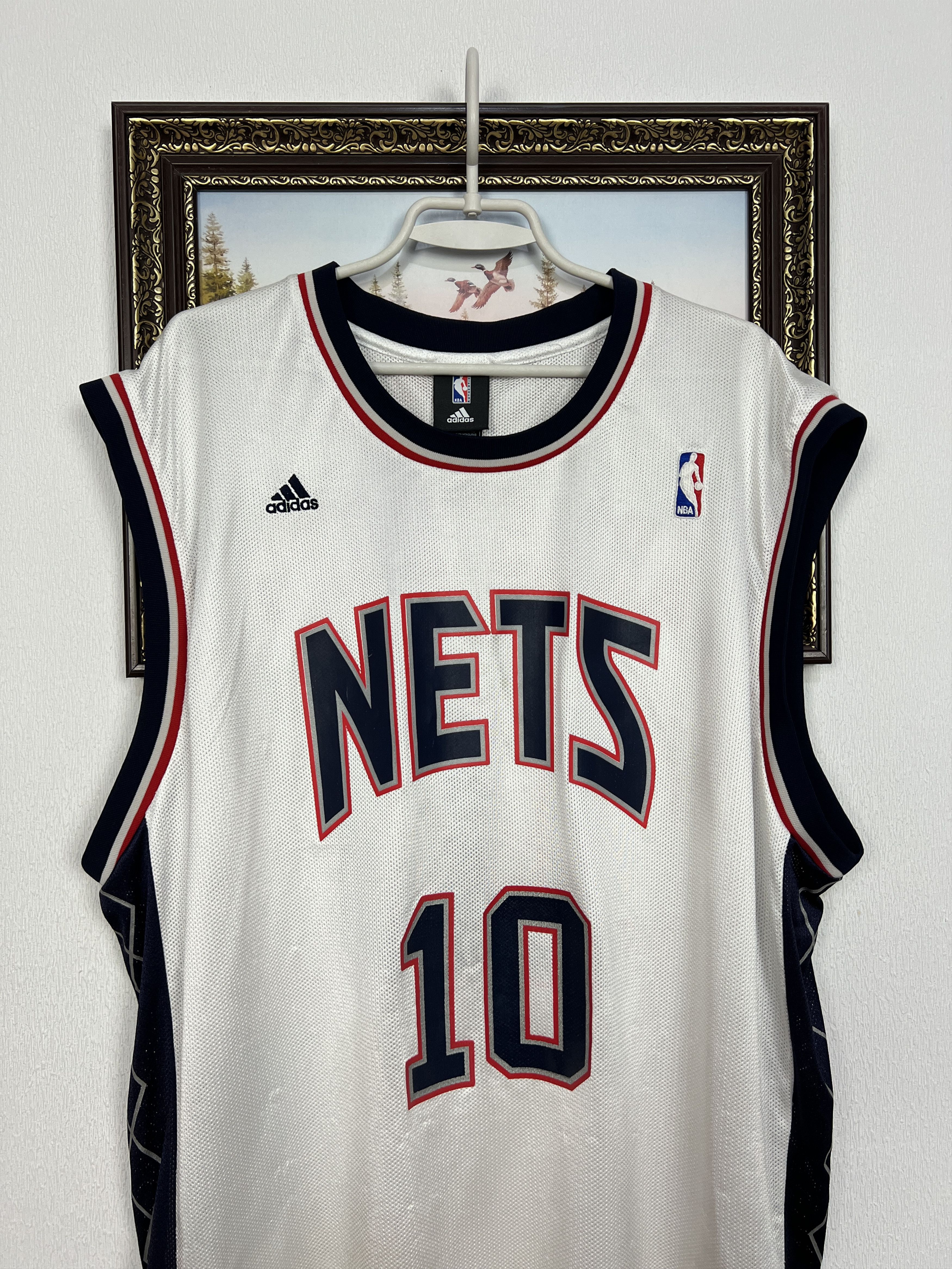 Adidas Vintage NBA New Jersey Nets #10 Armstrong Jersey Trikot Size US XXL / EU 58 / 5 - 2 Thumbnail