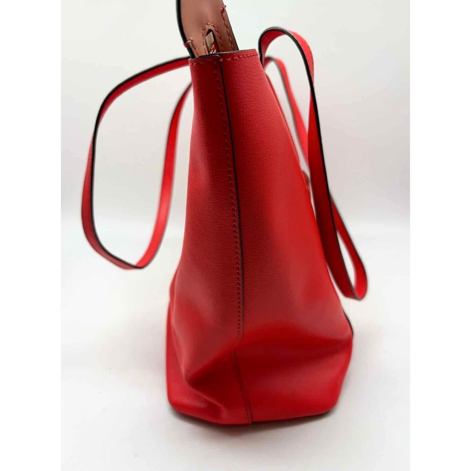 Vintage VINTAGE Pre-Owned Kate Spade Red Tote Bag Size ONE SIZE - 3 Thumbnail