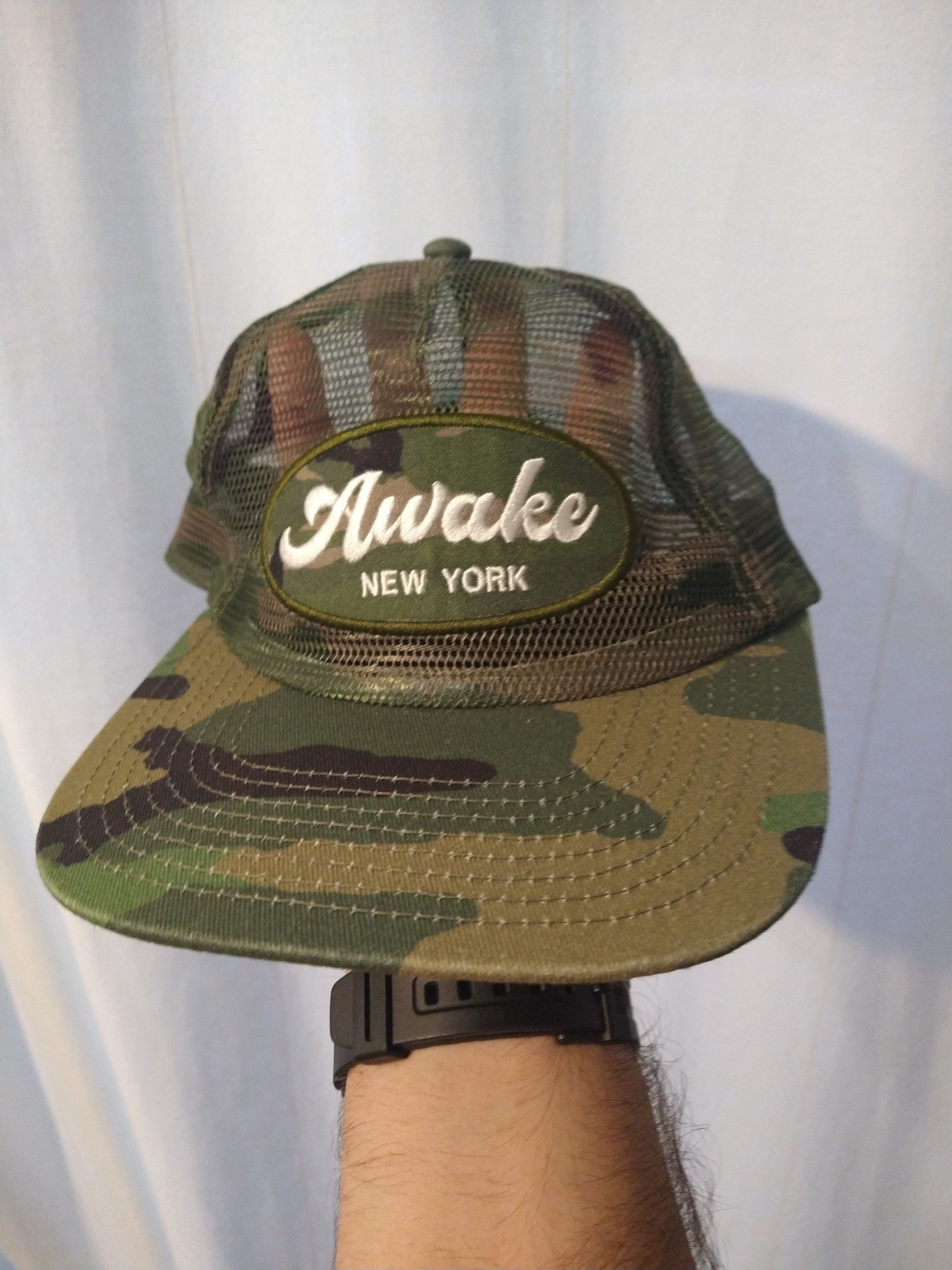 Awake NY Awake NY Khaki Mesh Cap Size ONE SIZE - 2 Thumbnail