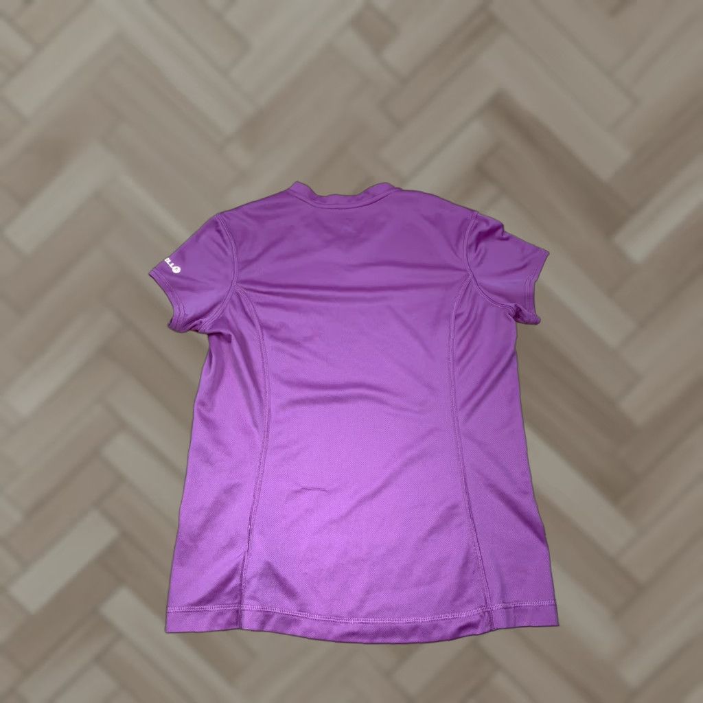 Merrell Merrill Select Wick Women's Eco Tech Top M Purple Pink Activewear T-Shirt V-Neck Casual Athletic UV Breathable Logo Size M / US 6-8 / IT 42-44 - 1 Thumbnail