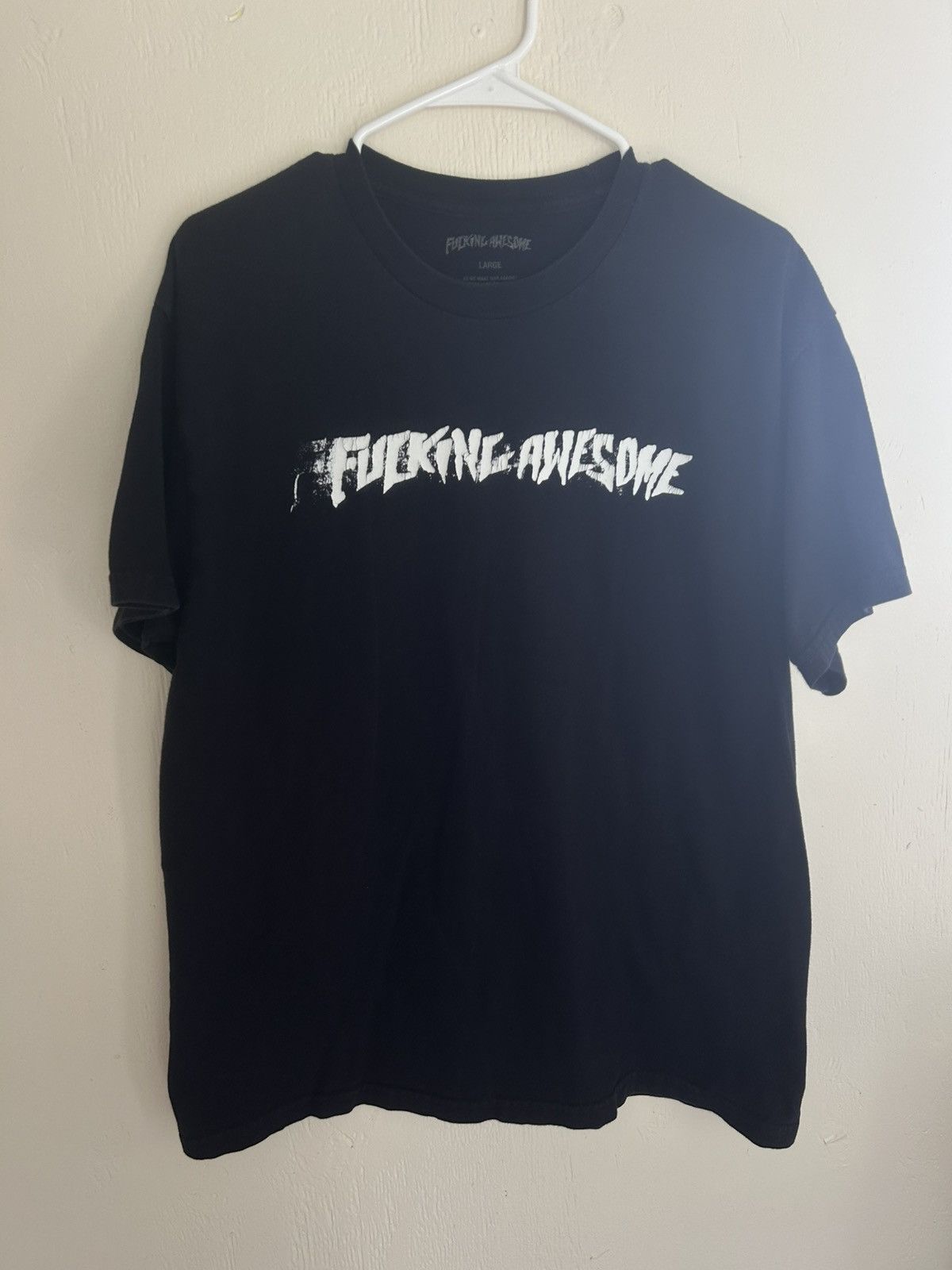 Fucking Awesome Fucking Awesome Logo Black T-shirt Size US L / EU 52-54 / 3 - 2 Thumbnail