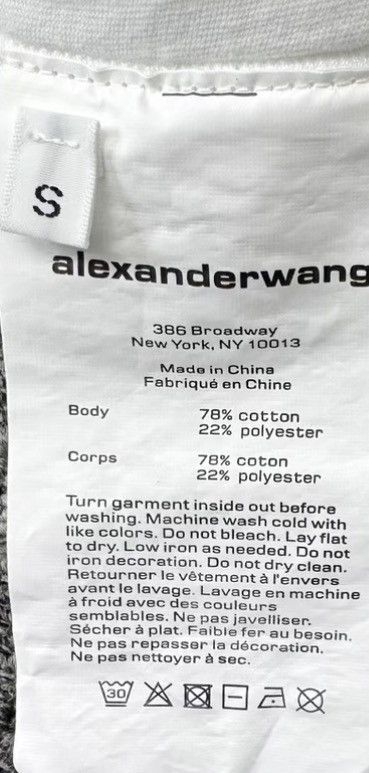 Alexander Wang Alexander Wang White Foam Logo Jogger Pants K12 Size 26" / US 2 / IT 38 - 7 Thumbnail