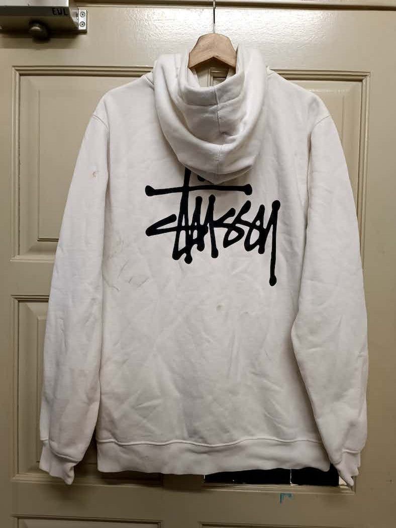 Stussy sweatshirt hoodie stussy big logo Size US M / EU 48-50 / 2 - 1 Thumbnail