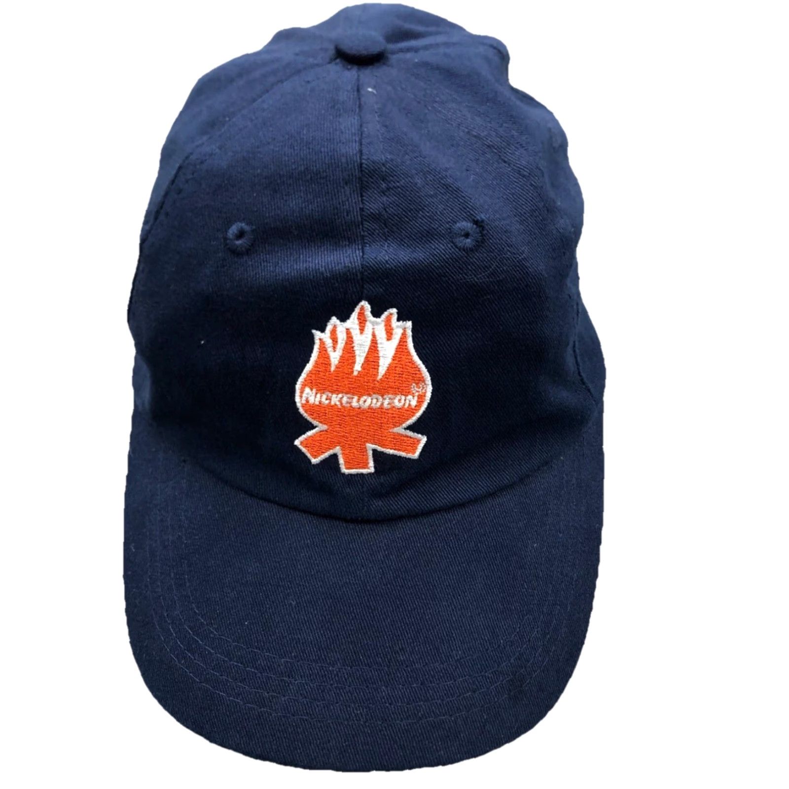 Nickelodeon Nickelodeon Hat Cap Baseball Adjustable Blue Orange Twill Cotton Men's Size ONE SIZE - 2 Thumbnail
