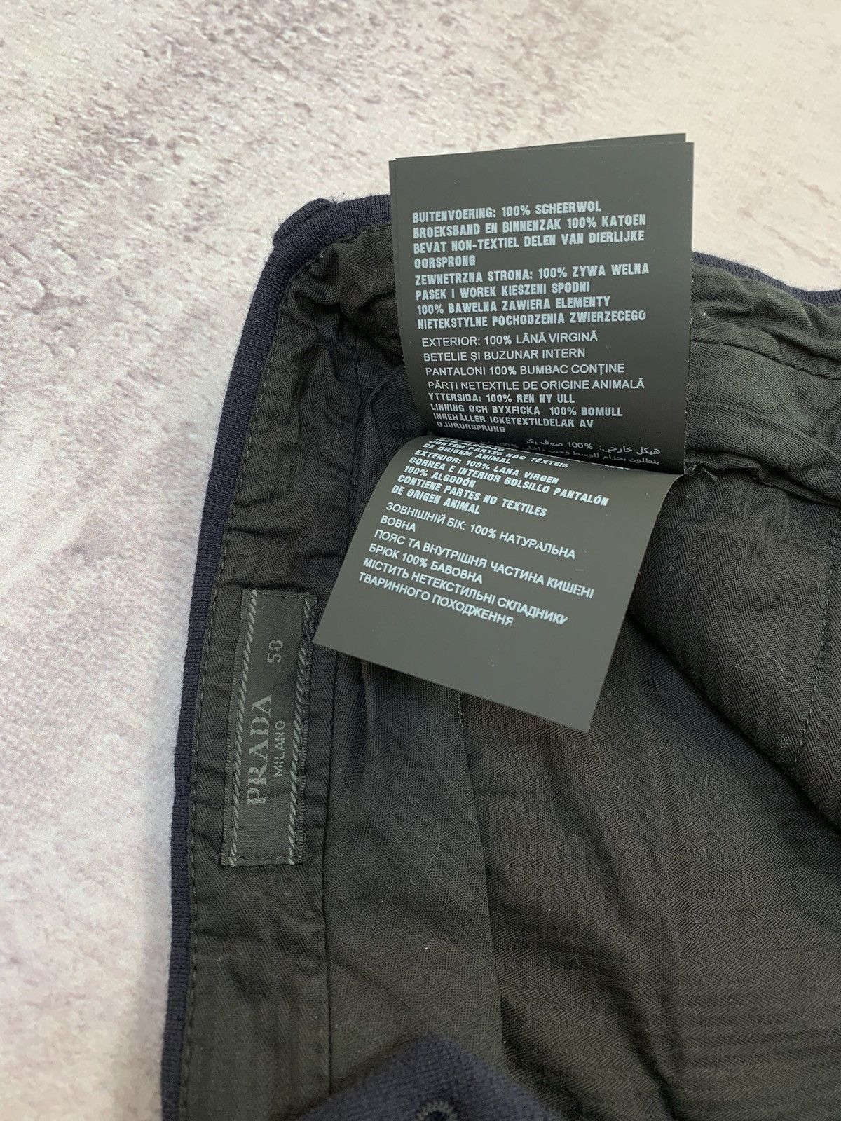 Prada PRADA VIRGIN WOOL PANTS A/W 2019 Size US 34 / EU 50 - 17 Thumbnail