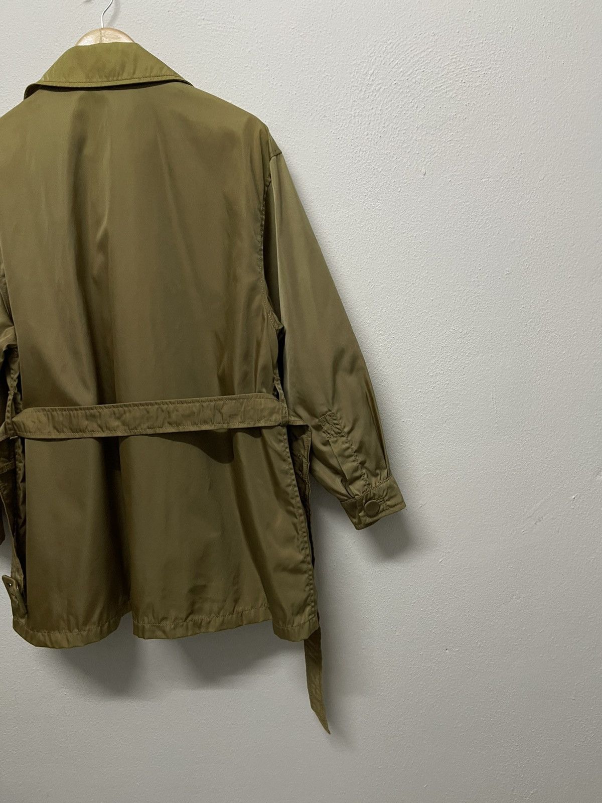 Prada SS99 PRADA MILANO NYLON TRENCH COAT SUN FADED Size M / US 6-8 / IT 42-44 - 12 Thumbnail