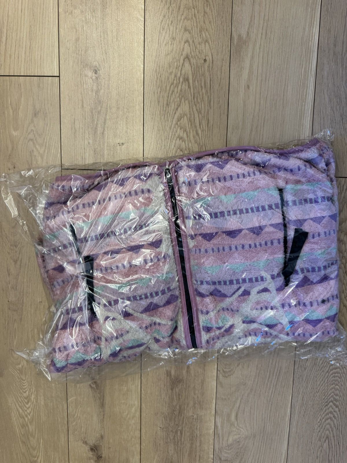 Kapital Kapital Ashland Pink Stripe and Bone Fleece Jacket Size US M / EU 48-50 / 2 - 7 Thumbnail