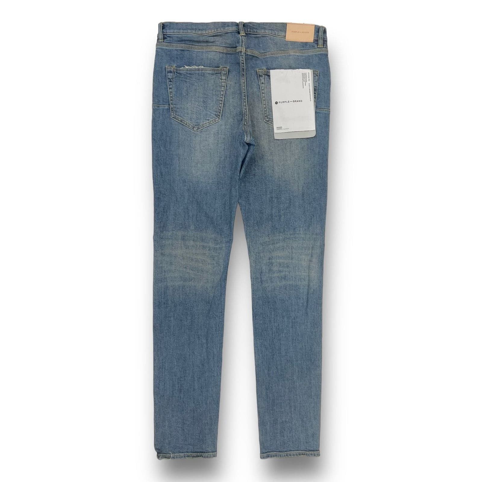 Purple × Purple Brand PURPLE- P001- Mechanic Vintage Indigo Size US 32 / EU 48 - 4 Thumbnail