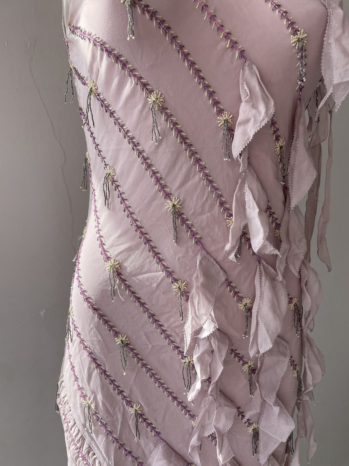 Vintage Italian silk dress Size S / US 4 / IT 40 - 7 Thumbnail