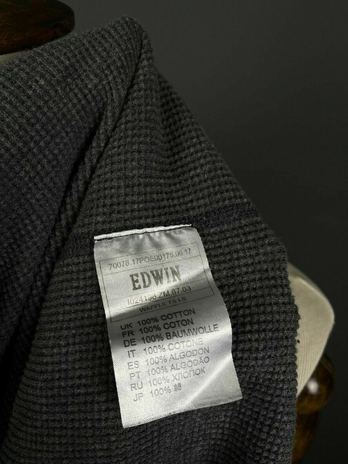 Edwin Men Edwin Grey Crew Neck Sweatshirt Sweater Size M Size US M / EU 48-50 / 2 - 11 Thumbnail