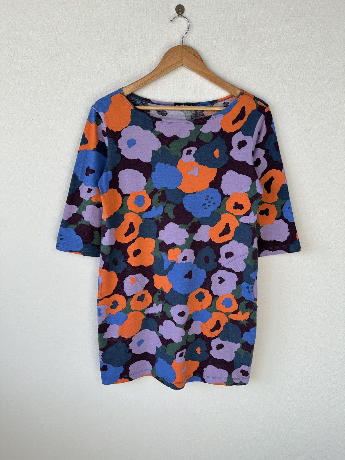 Marimekko MARIMEKKO Siopa Colorful 100% Cotton Pockets Dress size XS Size XS / US 0-2 / IT 36-38 - 1 Thumbnail