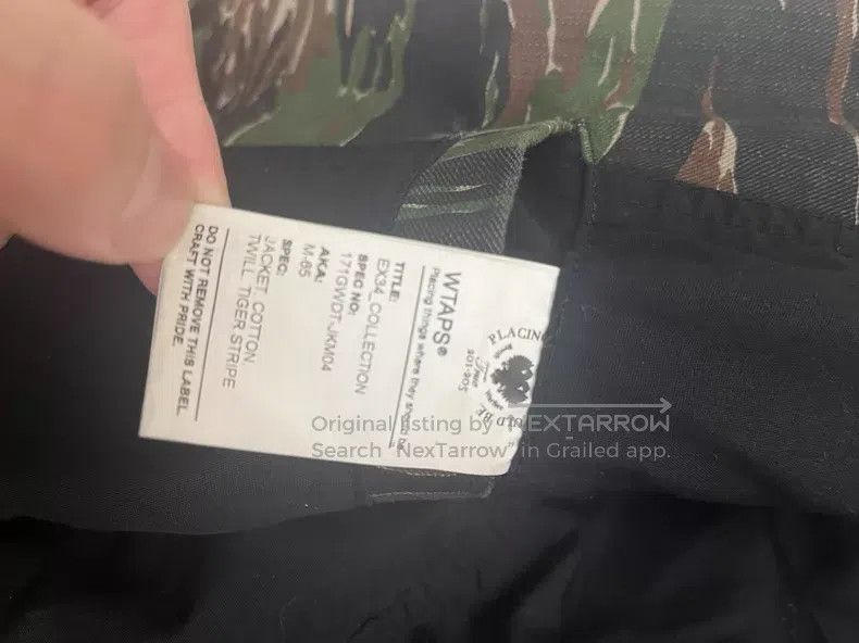 Wtaps Wtaps Tiger Stripe Anti-War Jacket Size US M / EU 48-50 / 2 - 7 Thumbnail