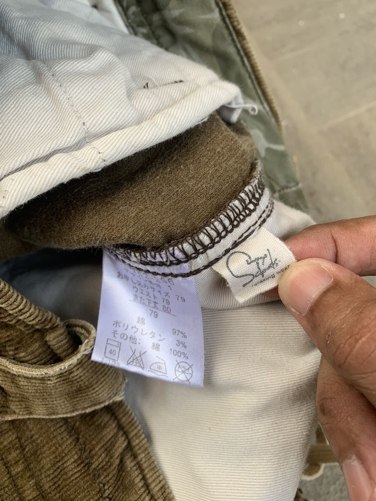 If Six Was Nine Corduroy Multipocket Baggy Cargo Pants Size US 36 / EU 52 - 12 Thumbnail