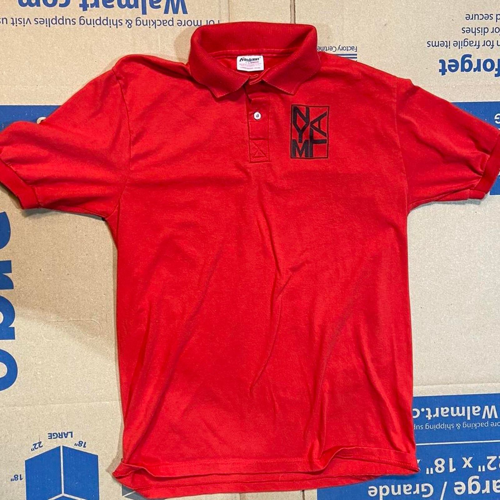 Hanes Red stedman hanes polo shirt Size US XL / EU 56 / 4 - 3 Thumbnail