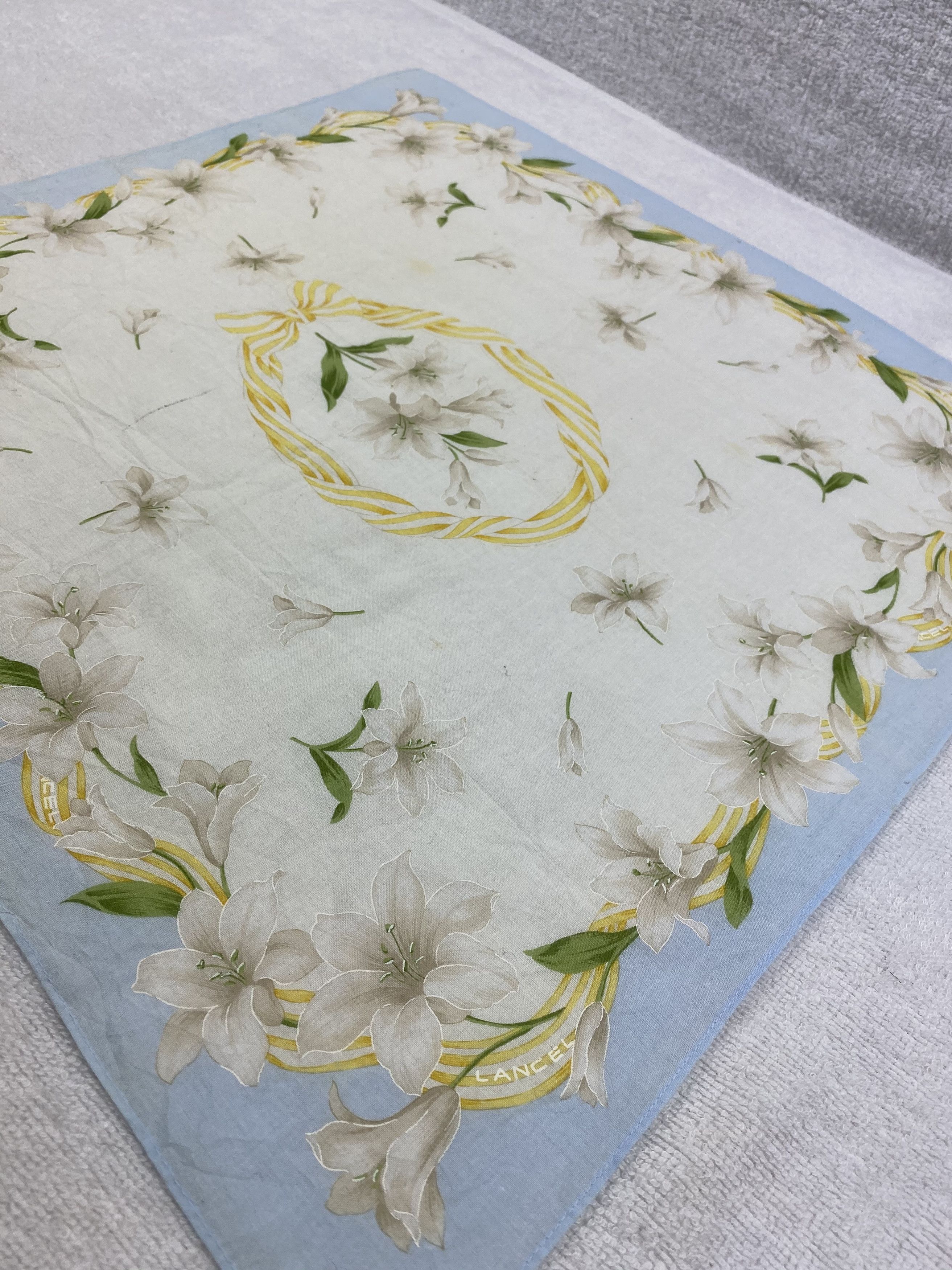Lancel × Other × Vintage Lancel Handkerchief / Bandana / Neckerchief Size ONE SIZE - 4 Thumbnail