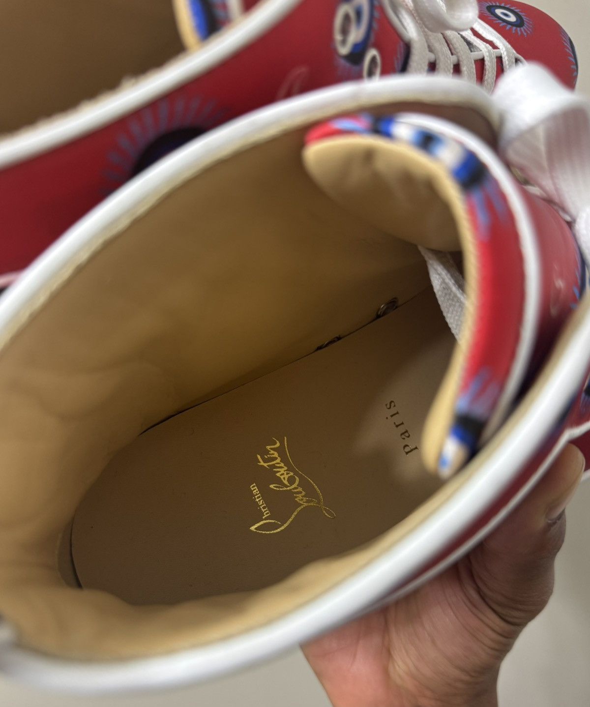 Christian Louboutin Evil Eye Orlato Sneaker Size US 10.5 / EU 43-44 - 7 Thumbnail