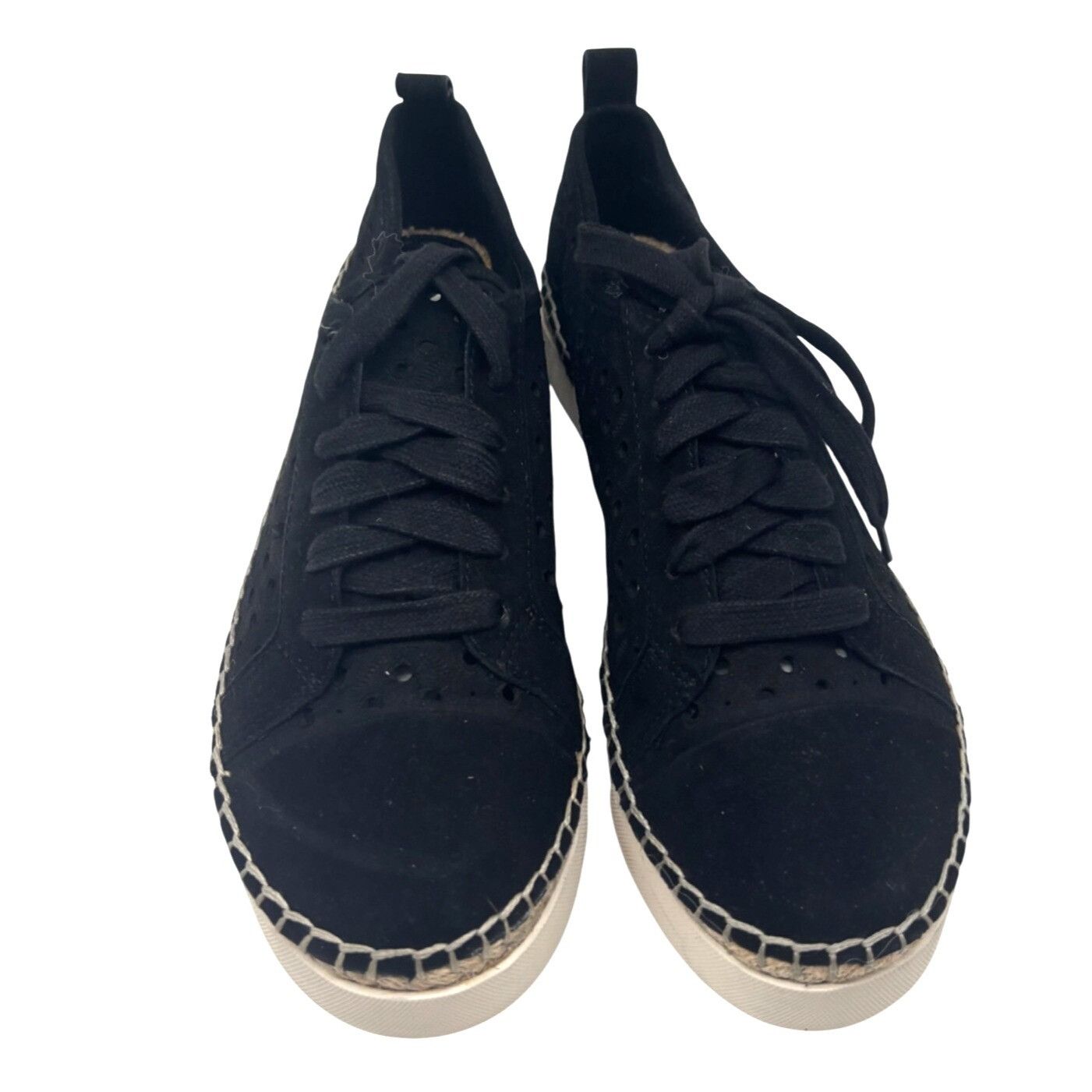 Vince Camuto Vince Camuto Thera Women’s Espadrille Sneakers, Black, 7 M- Size US 7 / IT 37 - 3 Thumbnail
