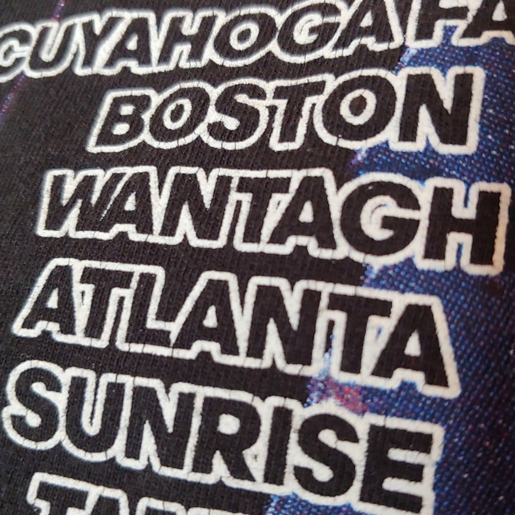 Hanes VINTAGE No | The Who Shirt L Adult Black Hanes T-Shirt 2019 Moving On Tour Rock Band Mens Chance? Size US L / EU 52-54 / 3 - 8 Thumbnail