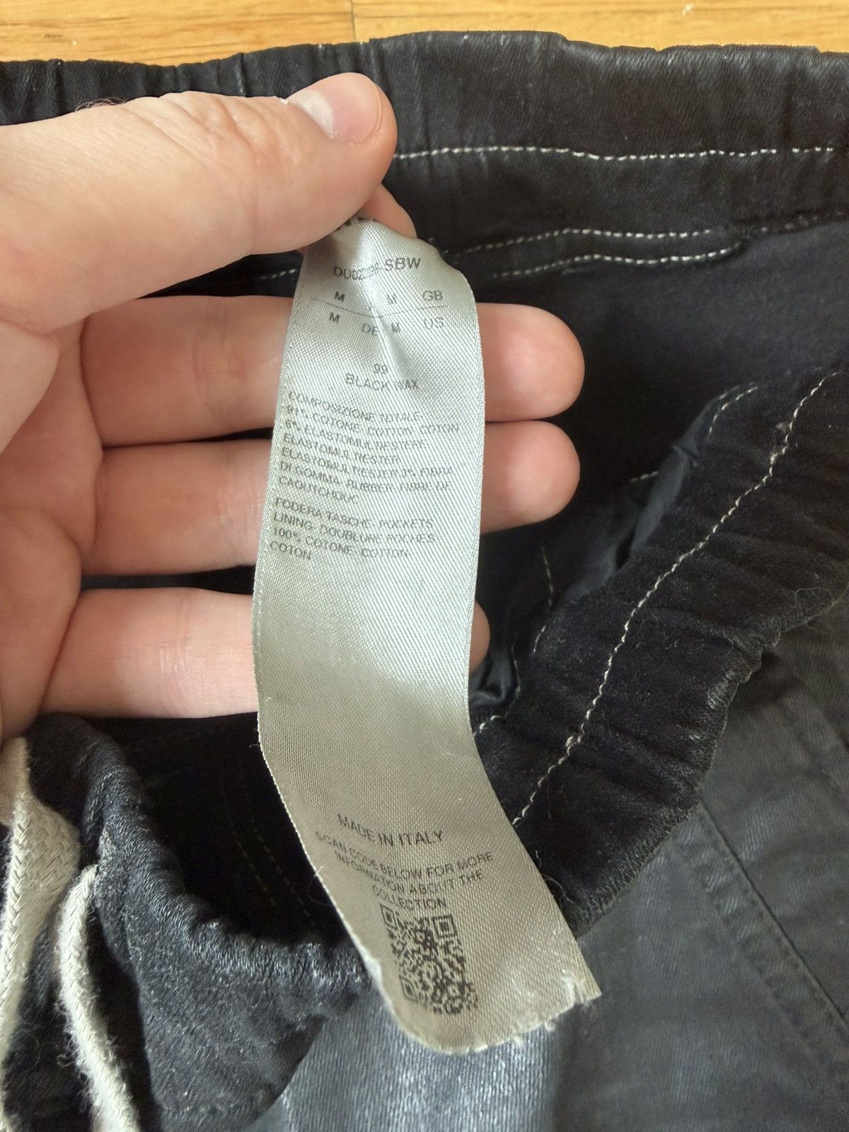 Rick Owens Rick Owens Drkshdw Waxed Jumbo Double Cargobelas Size US 32 / EU 48 - 8 Thumbnail