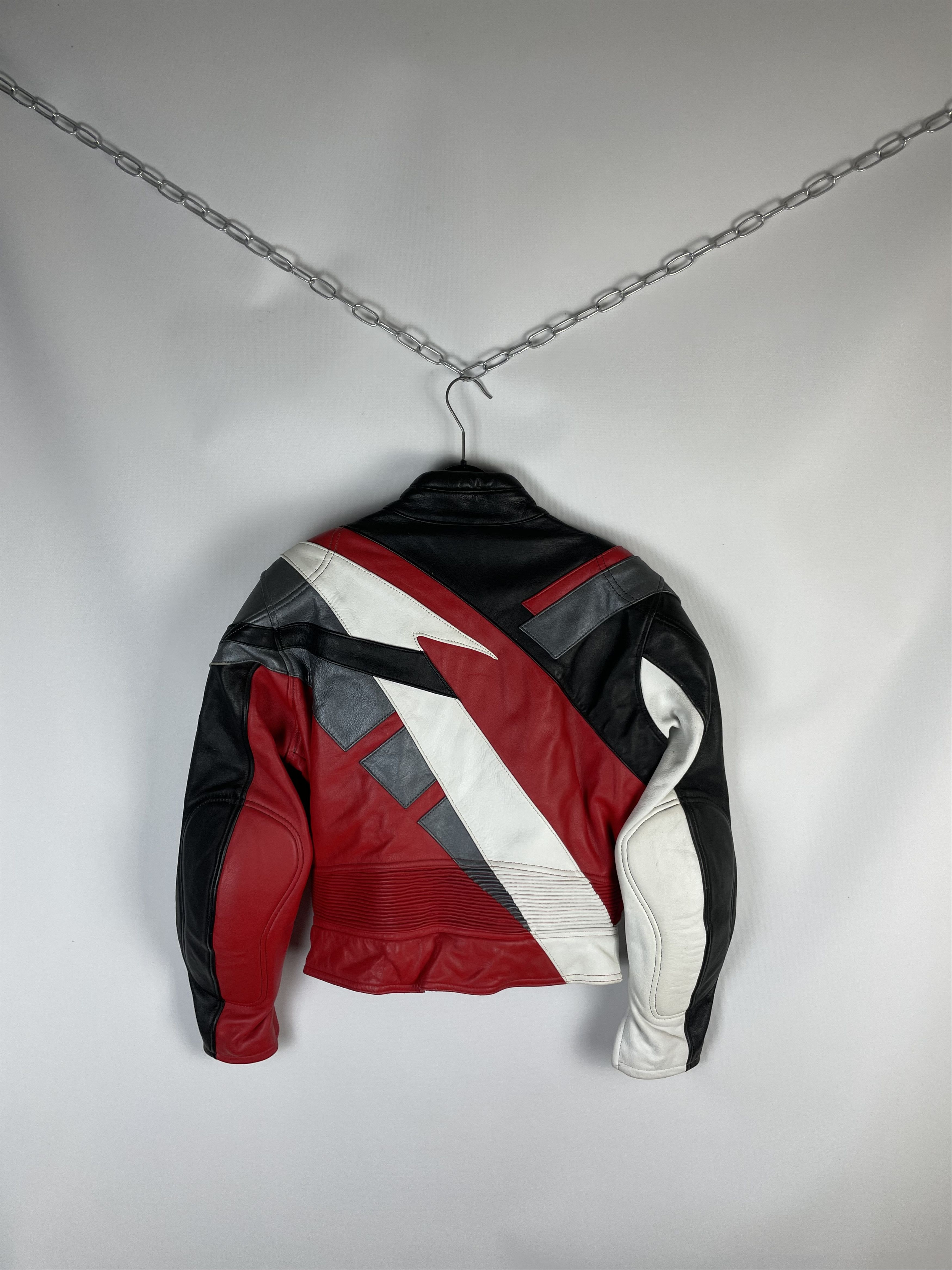 Other MQP Racing Moto Leather Jacket Vintage Size US S / EU 44-46 / 1 - 15 Thumbnail