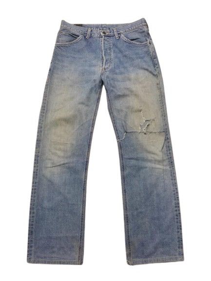 Lee × Vintage VINTAGE LEE JEANS DISTRESSED Size US 35 - 1 Thumbnail