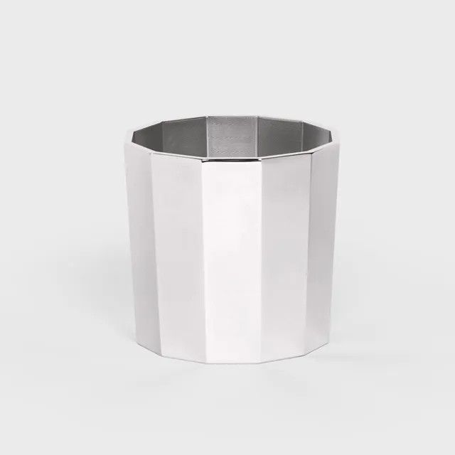 Celine o1w1db10526 4M2116 Size :OS / Logo Candle Stand in Silver Size ONE SIZE - 2 Thumbnail