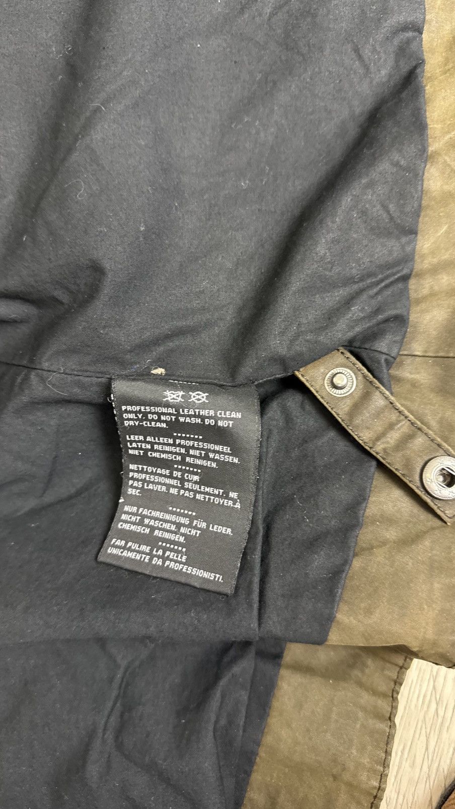 Harley Davidson Harley Davidson Wax Cotton Leather Jacket Size US L / EU 52-54 / 3 - 10 Thumbnail