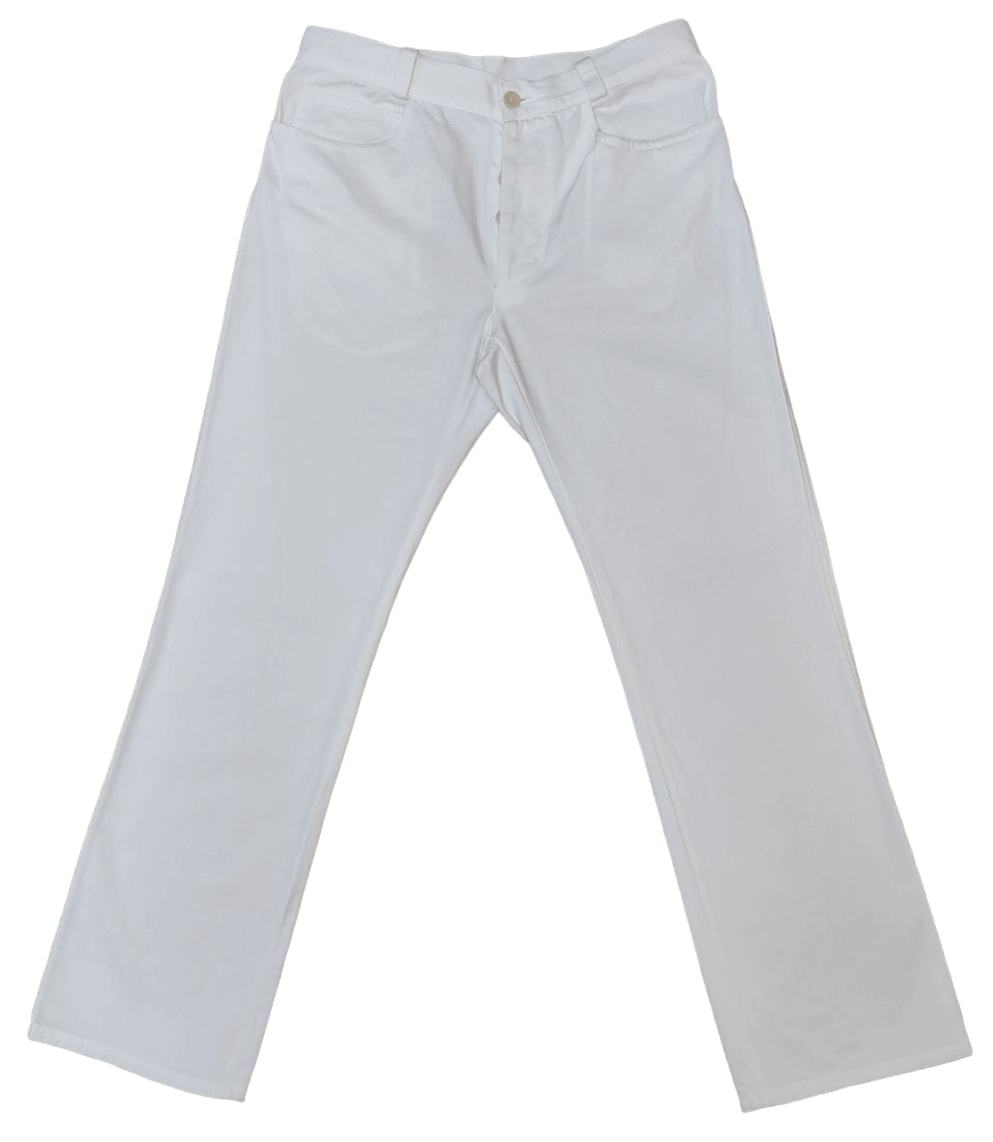 Costume National Costume National Homme White Crop Pant Size US 29 - 1 Thumbnail