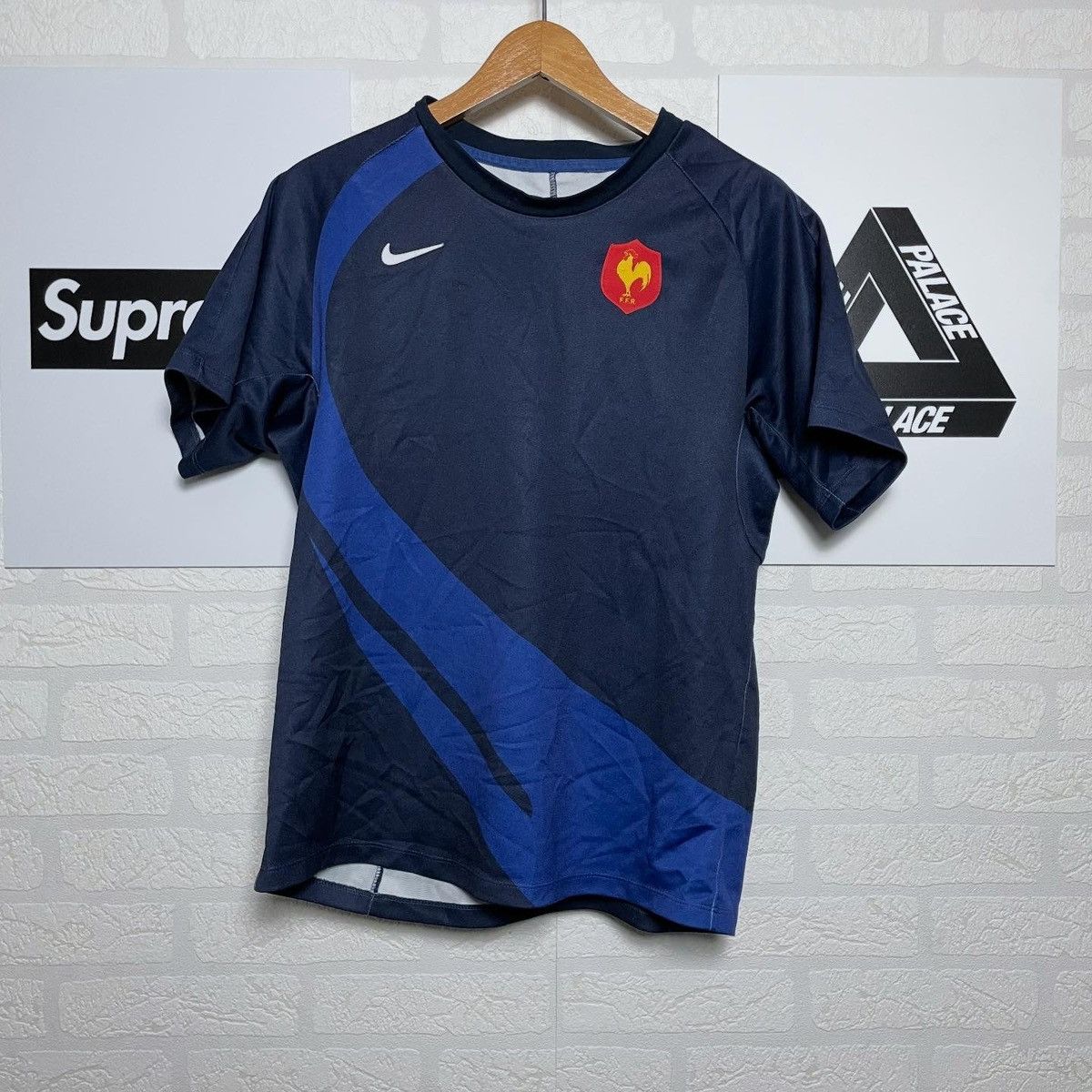 Nike Vintage 2007/08 Nike France National Team Rugby Union Jersey Size US S / EU 44-46 / 1 - 1 Thumbnail