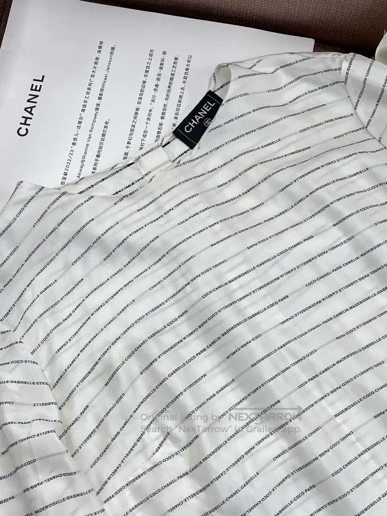 Chanel Chanel 20S roof series white letters full letters full log Size S / US 4 / IT 40 - 2 Thumbnail