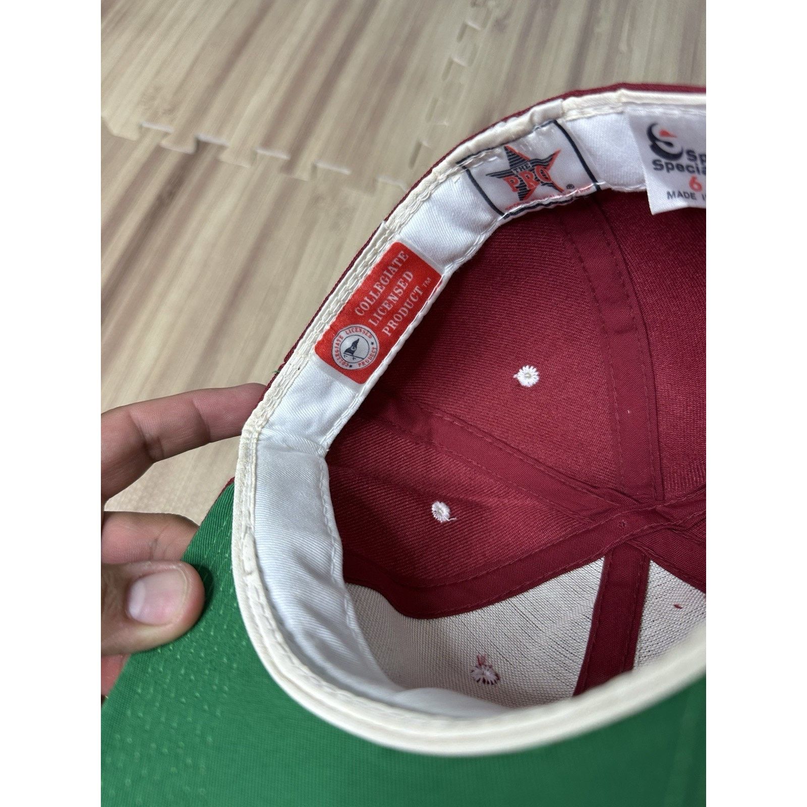 Sports Specialties Vintage Oklahoma Sooners Sports Specialties Fitted Hat 6 5/8 Size ONE SIZE - 6 Thumbnail