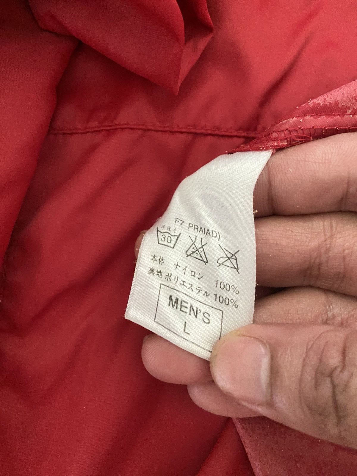 Nike NIKE Vintage logo Red colour oversized hoodie light jacket Size US L / EU 52-54 / 3 - 9 Thumbnail