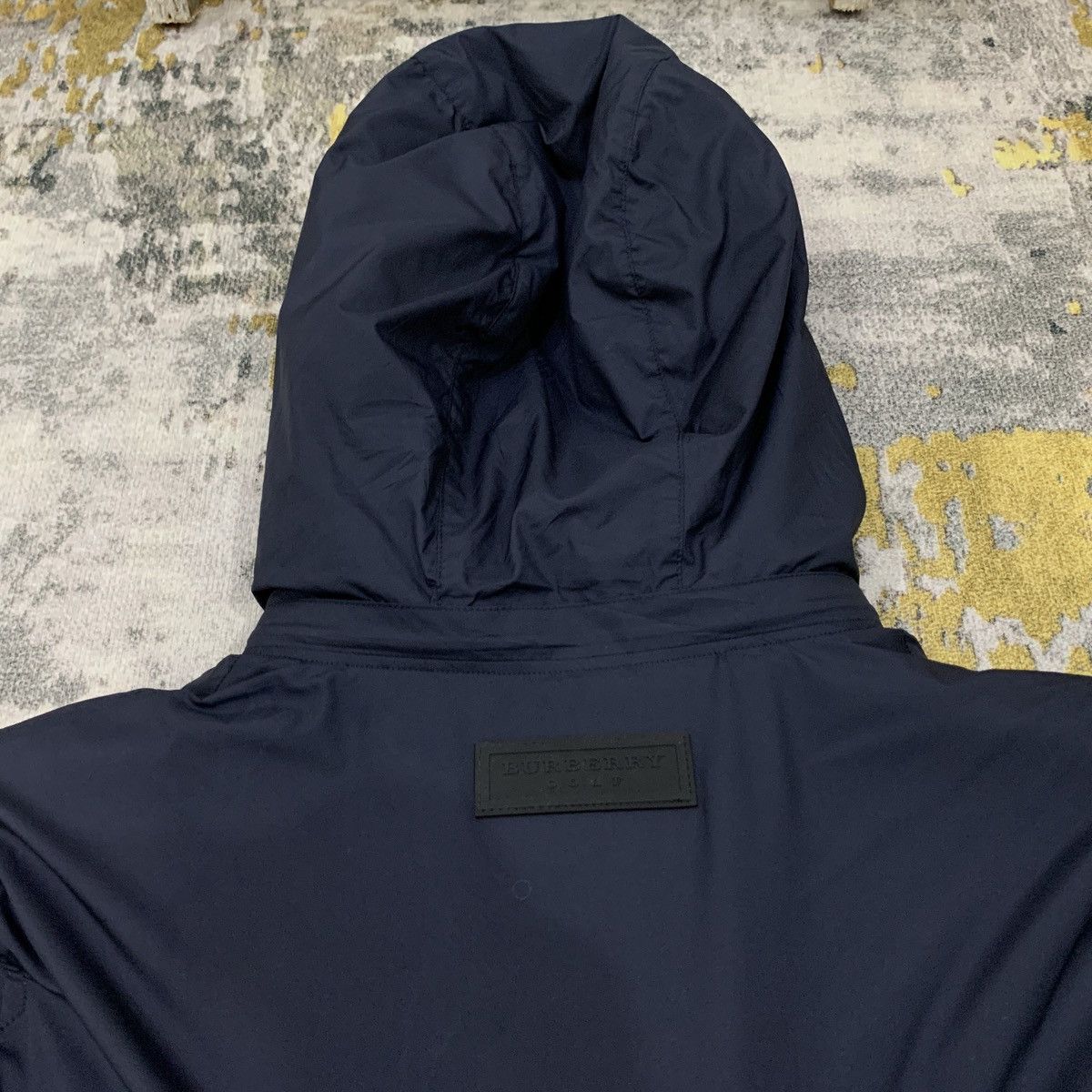 Burberry BURBERRY GOLF NAVY HOODIE LIGHT JACKET Size US M / EU 48-50 / 2 - 8 Thumbnail