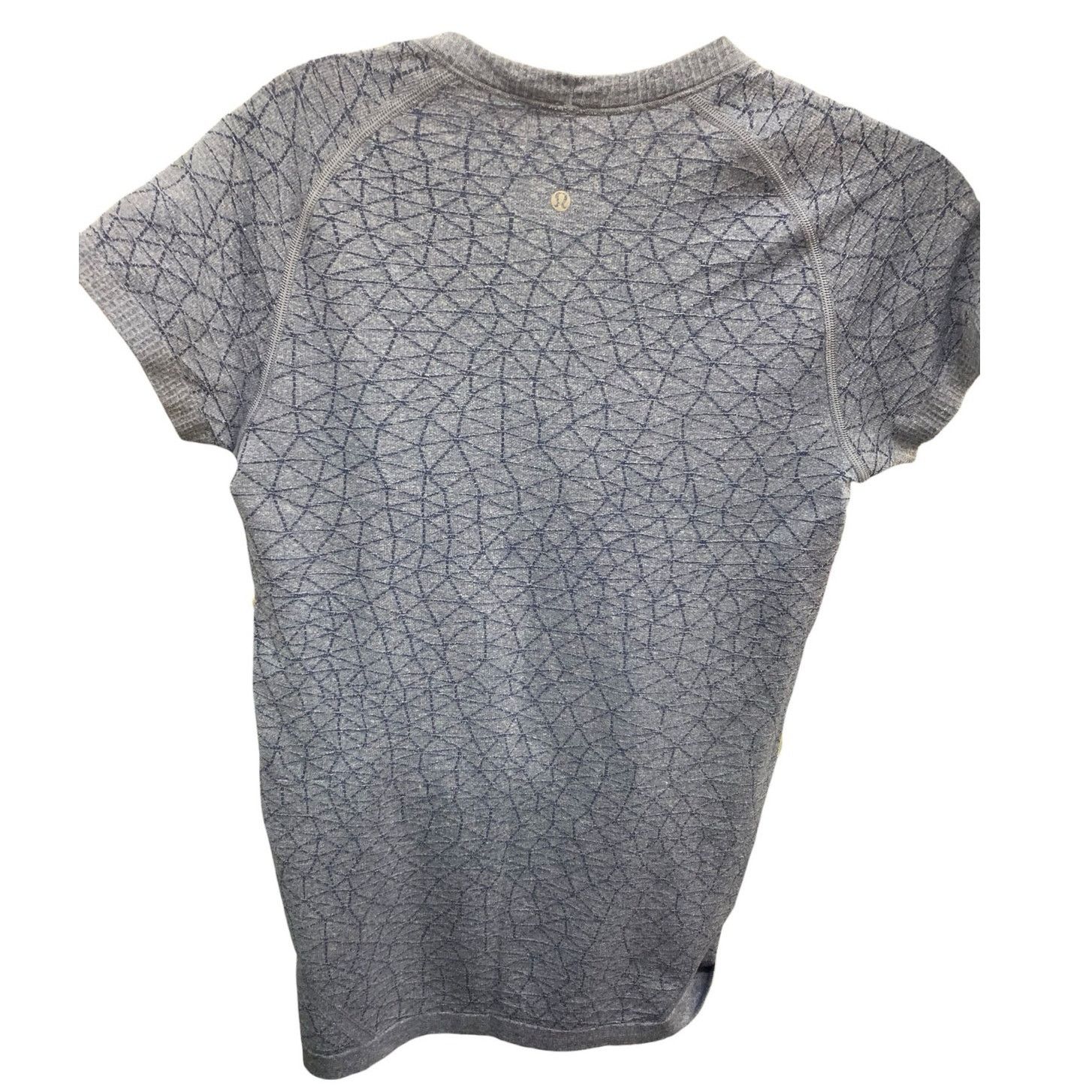 Lululemon Lululemon Run: Swiftly Tech Short Sleeve Heathered navy sz 8 Size M / US 6-8 / IT 42-44 - 3 Thumbnail