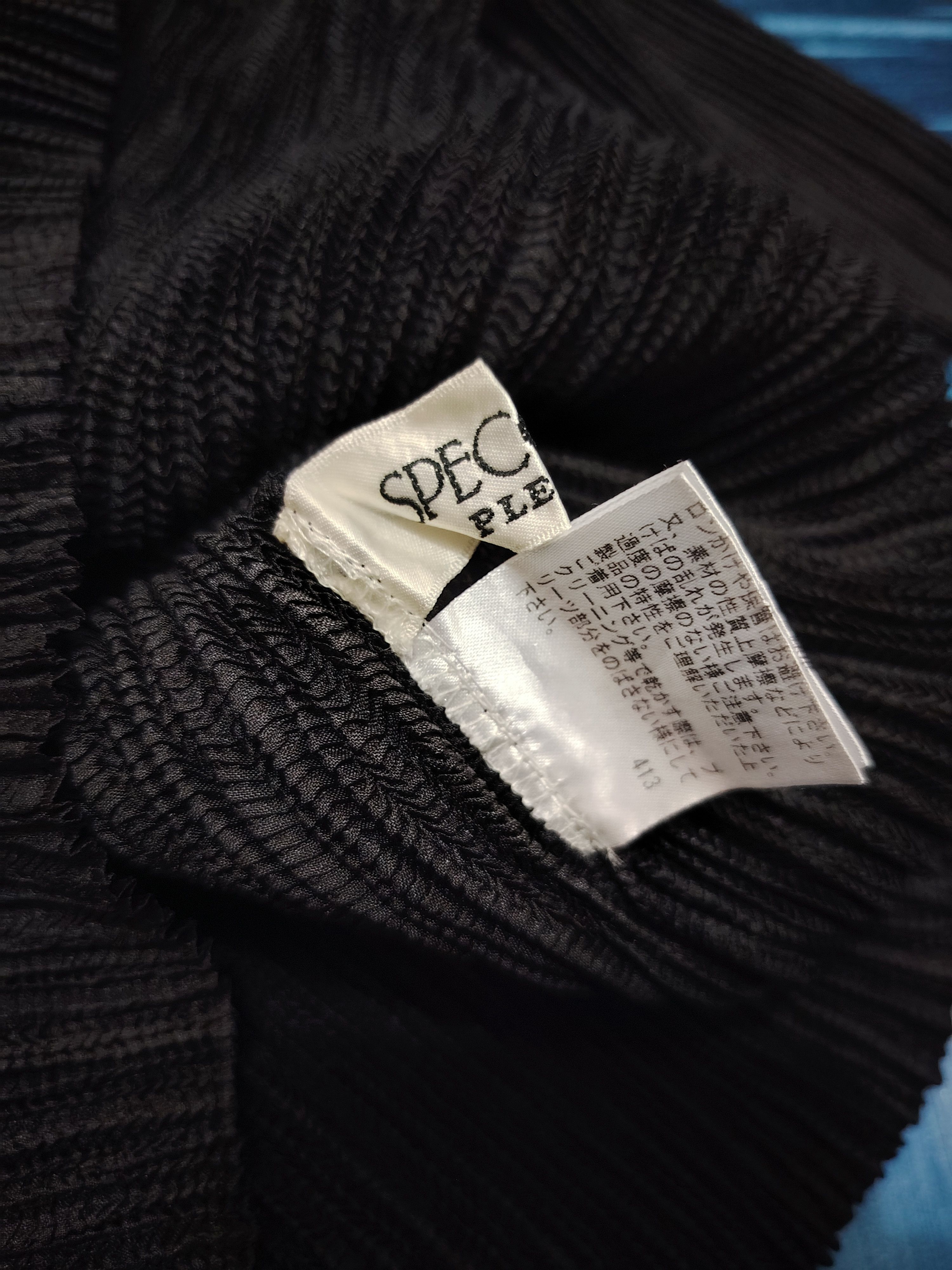 Issey Miyake × Japanese Brand × Pleats Please Issey Miyake Japanese SPECCHIO Pleats Please design issey miyake top Size XS / US 0-2 / IT 36-38 - 10 Thumbnail