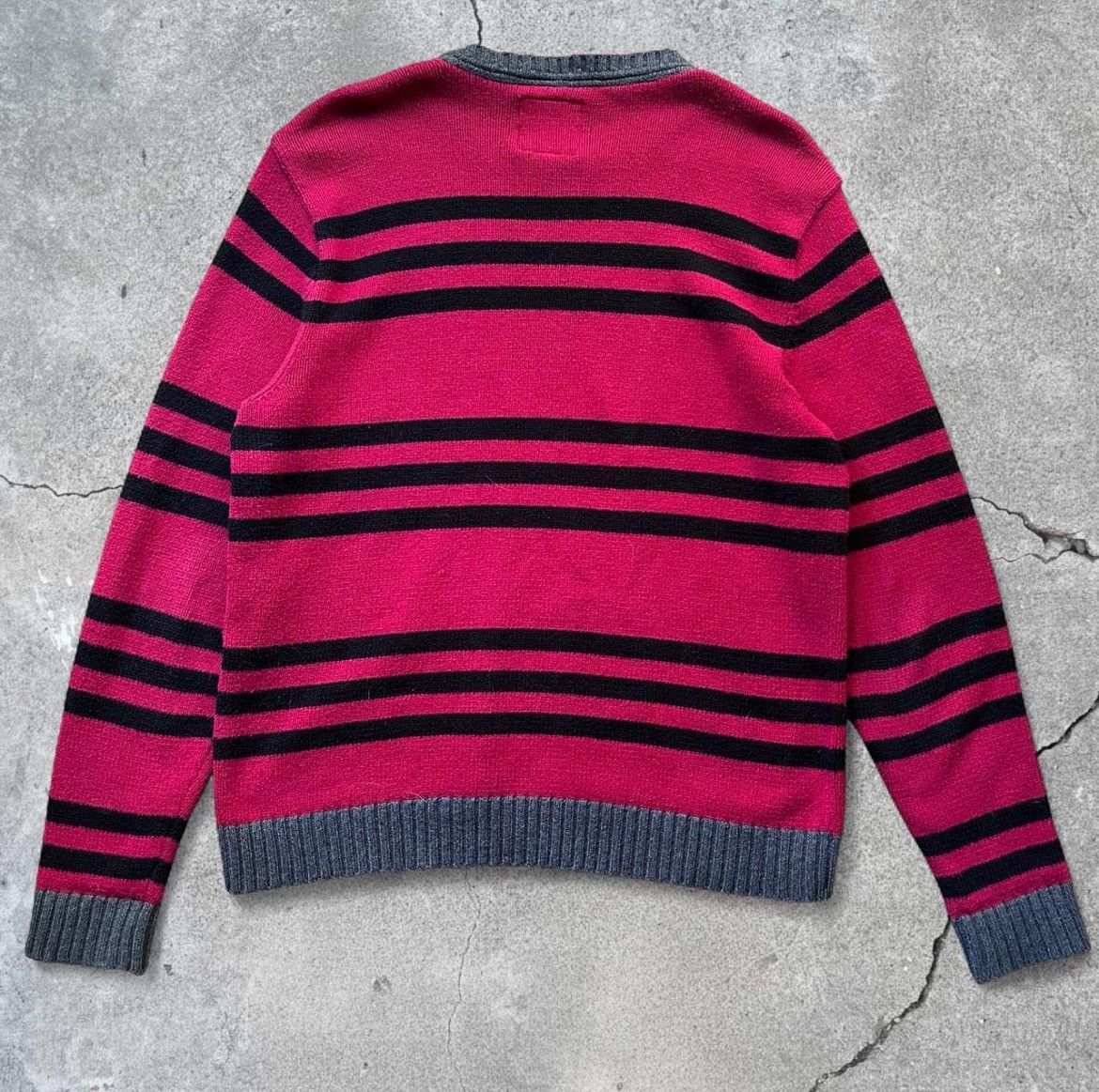Other Vintage Striped Sweater Size US XL / EU 56 / 4 - 2 Thumbnail