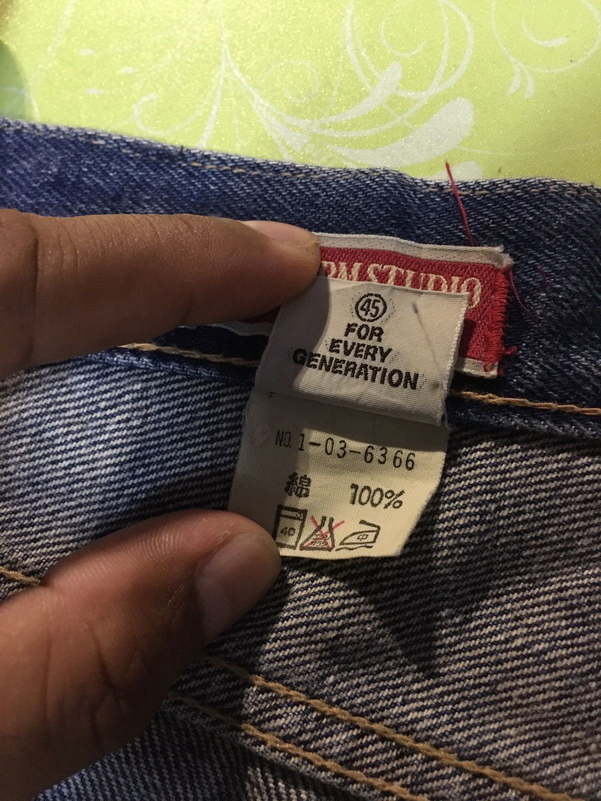 45rpm × Japanese Brand 45rpm studio denim line Size US 28 / EU 44 - 15 Thumbnail