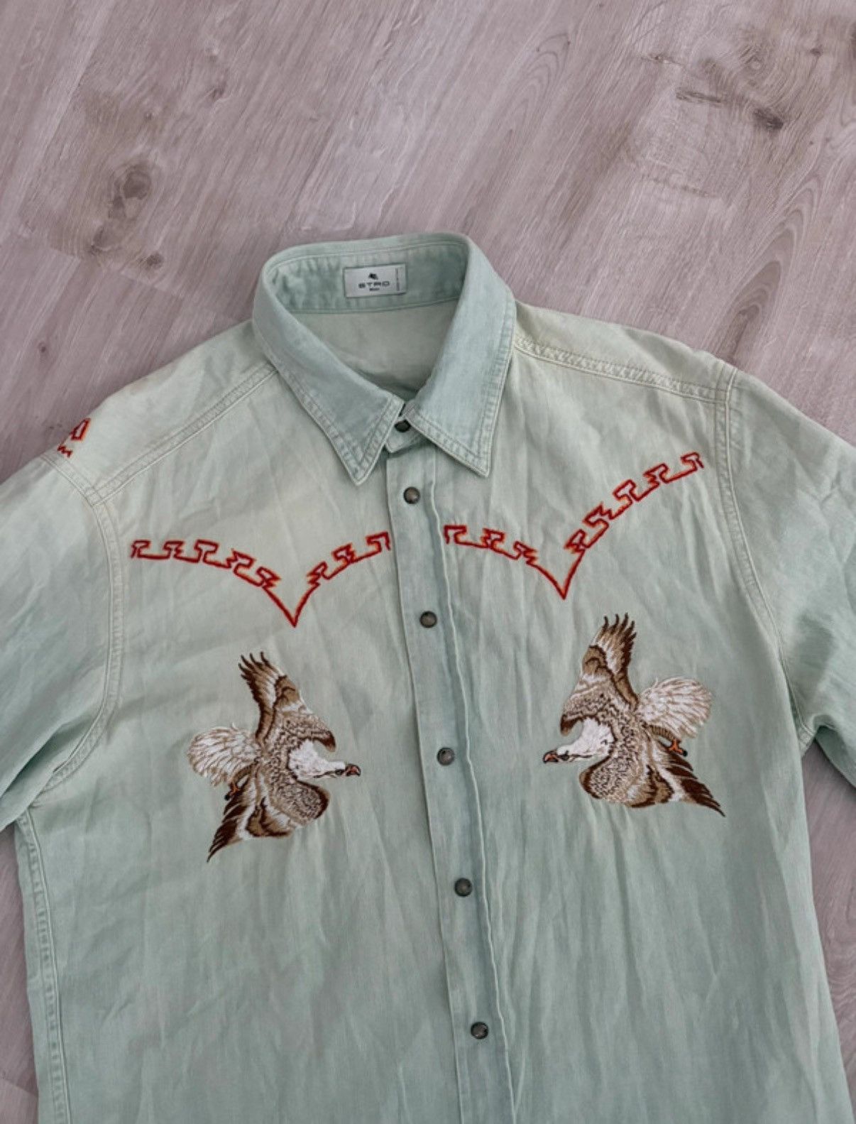 Etro Etro Milano. Vintage 50s Size US M / EU 48-50 / 2 - 2 Thumbnail