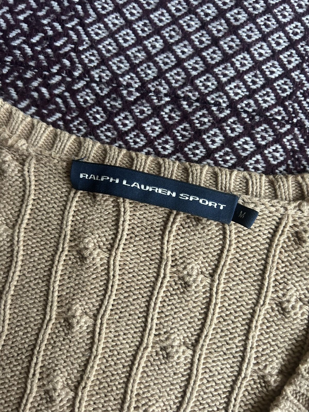 Polo Ralph Lauren Polo Ralph Lauren Sport Knitted V-Neck Sweater Solid Size M Size M / US 6-8 / IT 42-44 - 4 Thumbnail