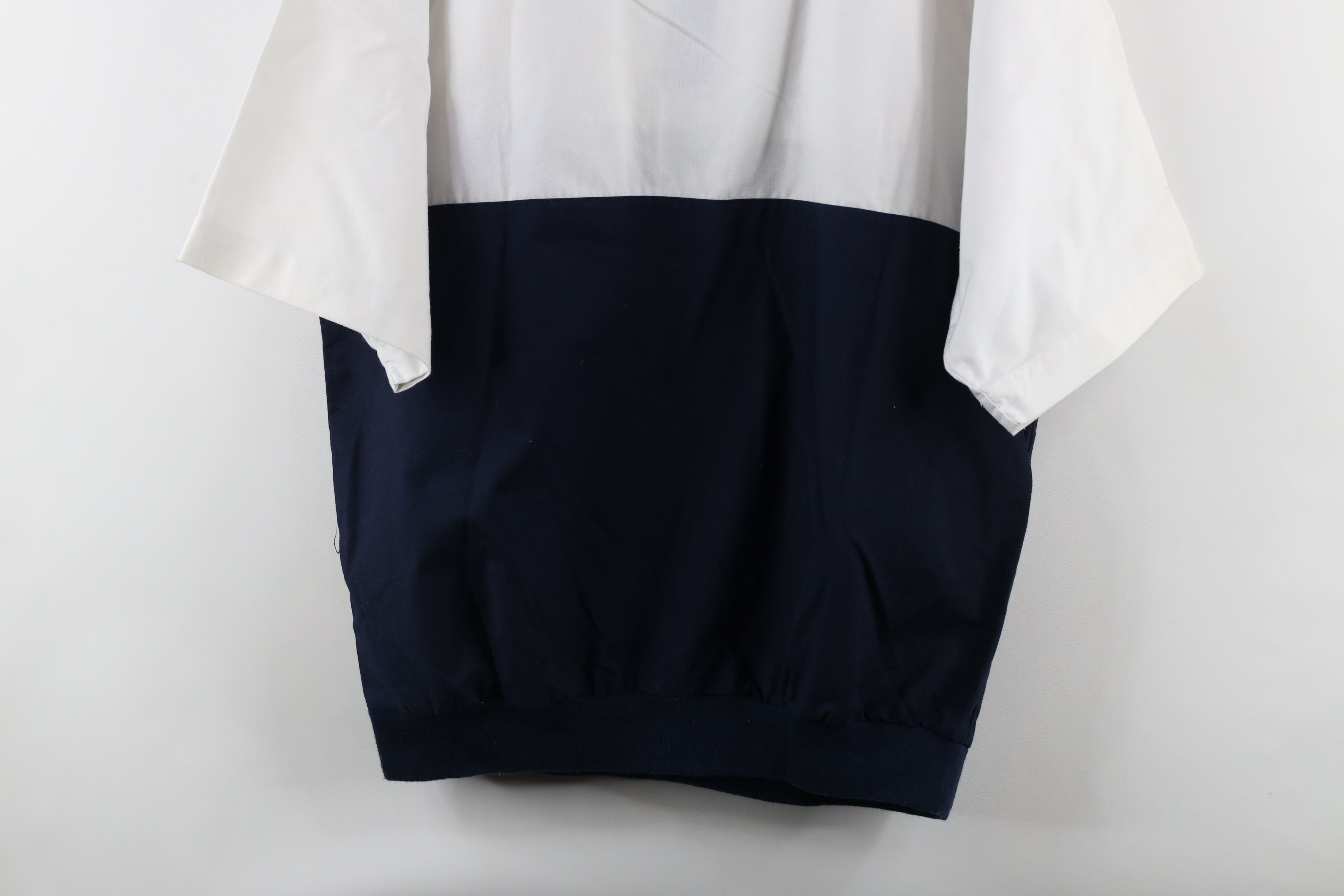 Vintage Vintage 90s Streetwear Block Collared Pullover Polo Shirt Size US L / EU 52-54 / 3 - 10 Thumbnail