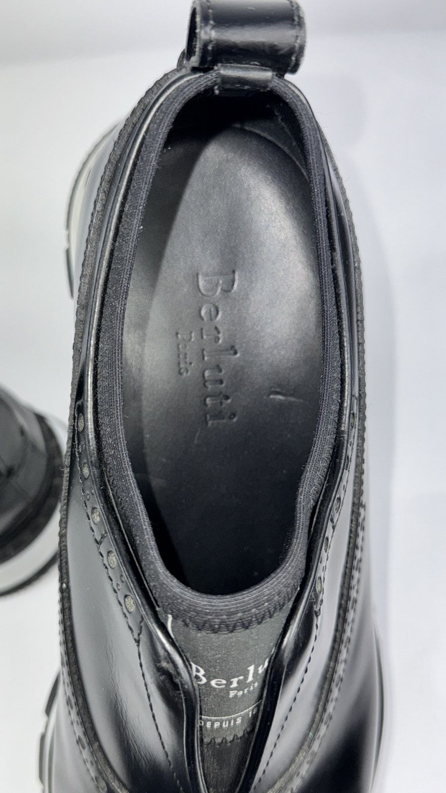 Berluti BERLUTI FAST TRACK LEATHER SNEAKERS Size US 9 / EU 42 - 10 Thumbnail