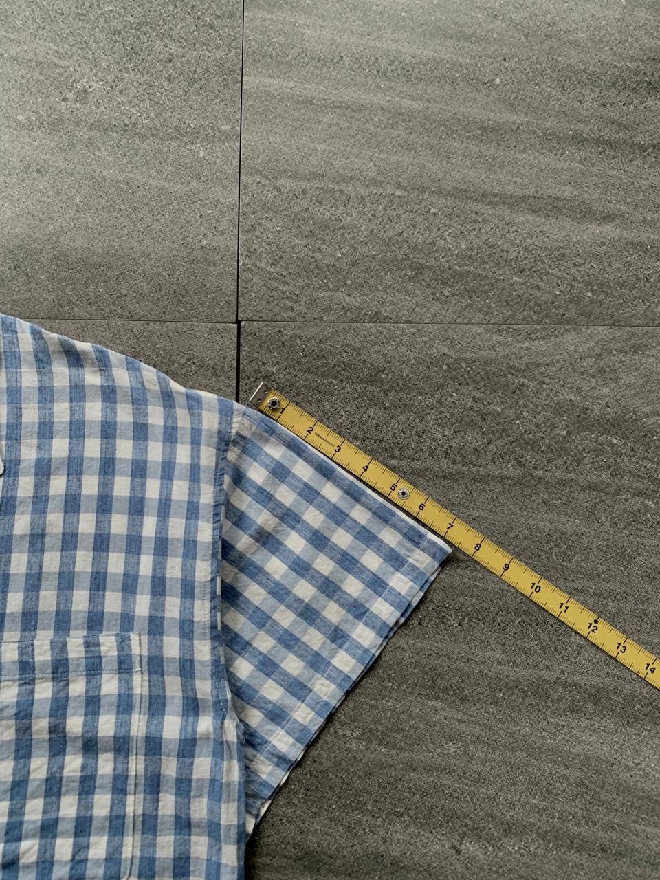 Issey Miyake FREE TAX! Gingham Check Wide Shirt Size US M / EU 48-50 / 2 - 12 Thumbnail