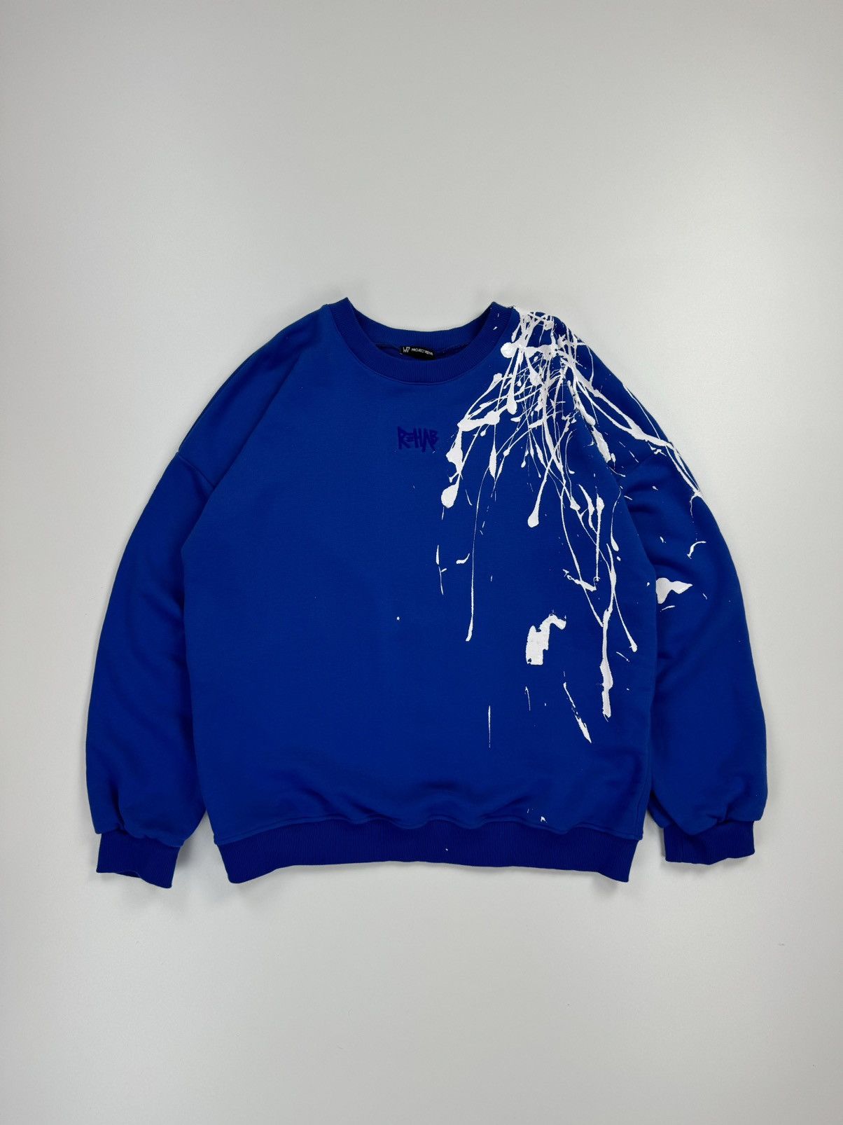 Designer PROJECT REHAB Unisex Oversized Sweatshirt Handmade Size US M / EU 48-50 / 2 - 1 Thumbnail