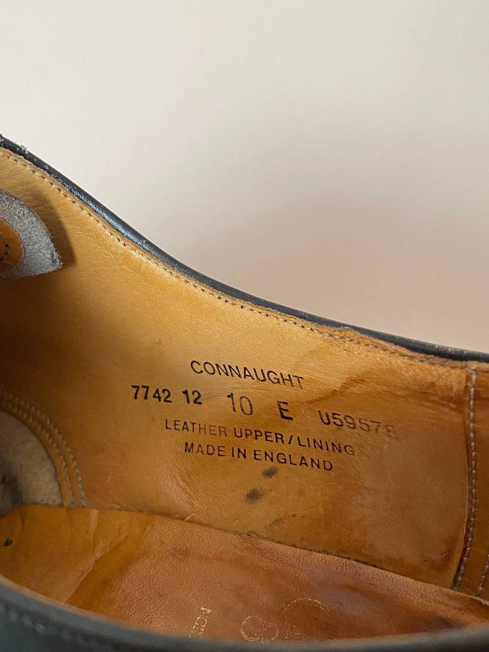 Crockett & Jones Crockett & Jones Connaught Black 10E UK Size US 11 / EU 44 - 10 Thumbnail