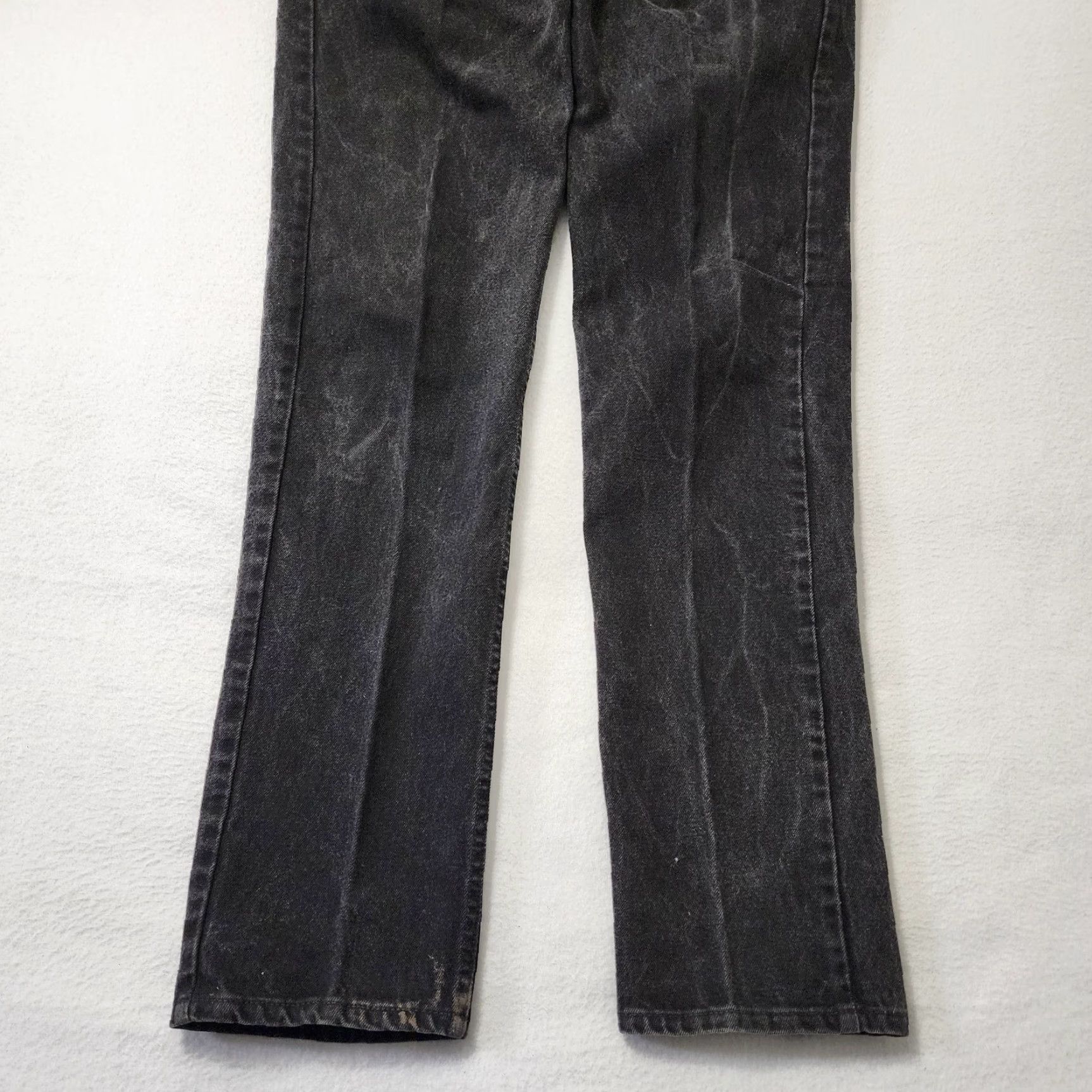 Levi's VINTAGE Levi's 505 Jeans Straight Men 34x34 Black Acid Wash USA 90s City Dad Jeans Mens Regular Inseam 34"} Size US 32 / EU 48 - 6 Thumbnail